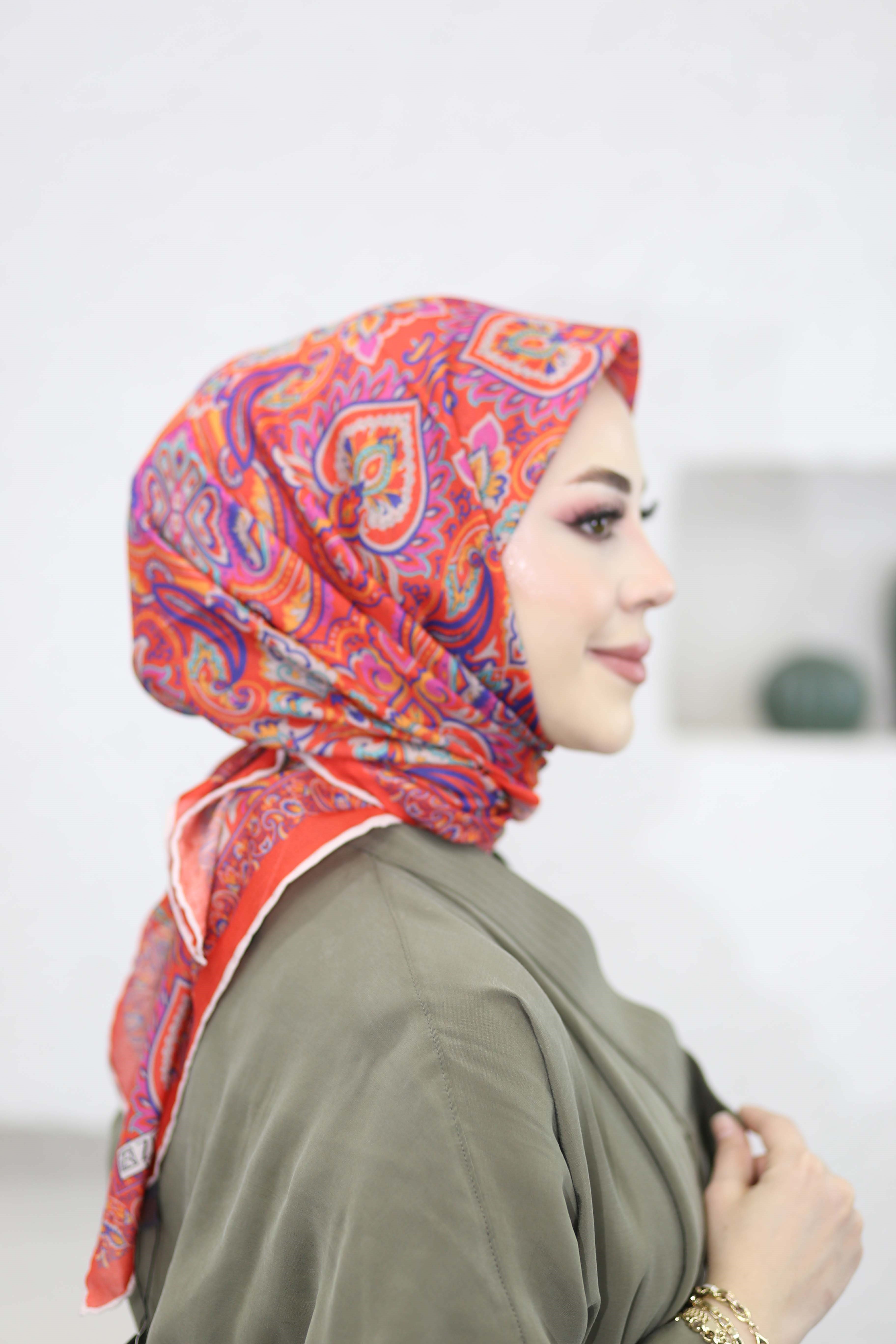 Zerda Eşarp Turuncu 1025