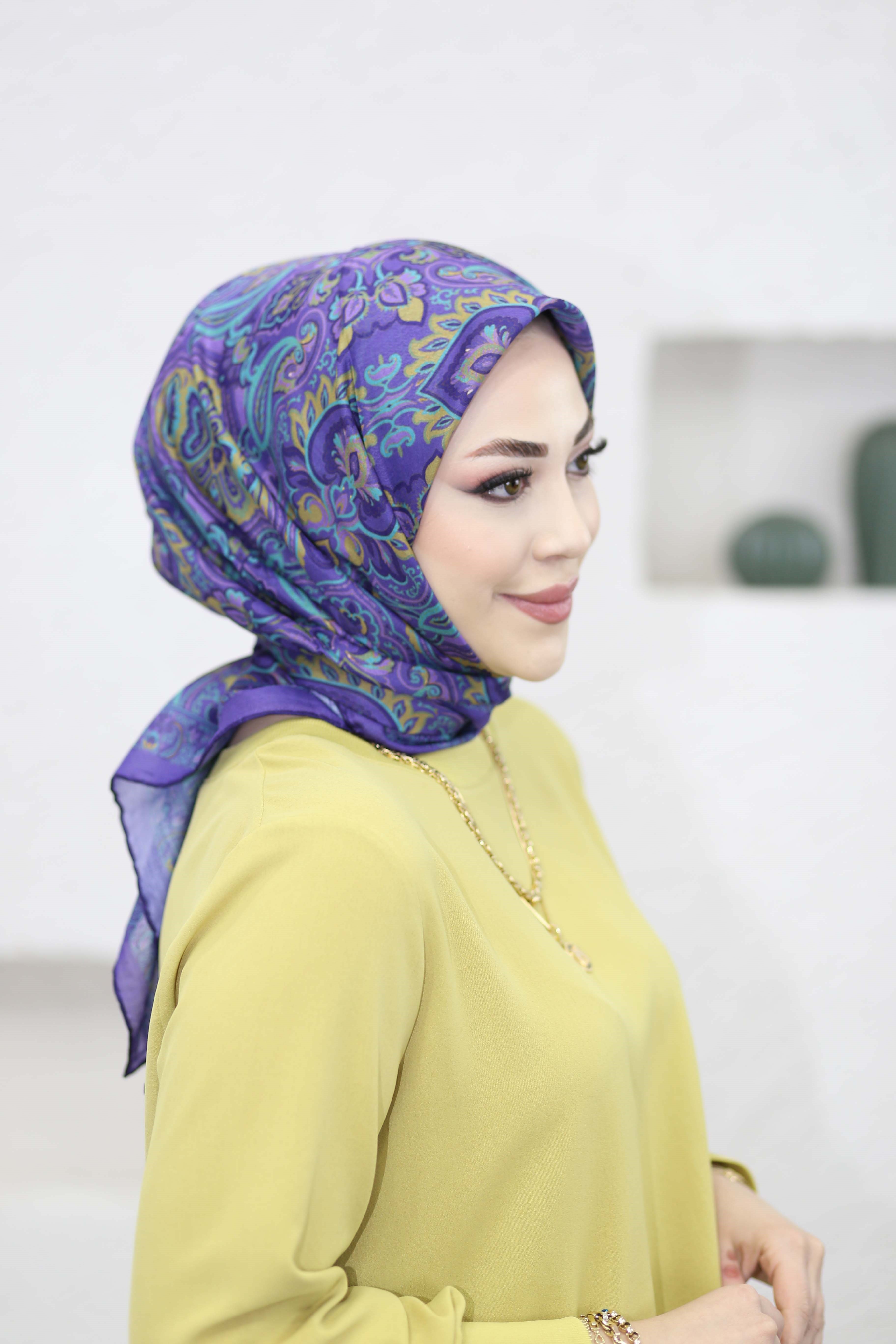 Zerda Eşarp Mor 1025