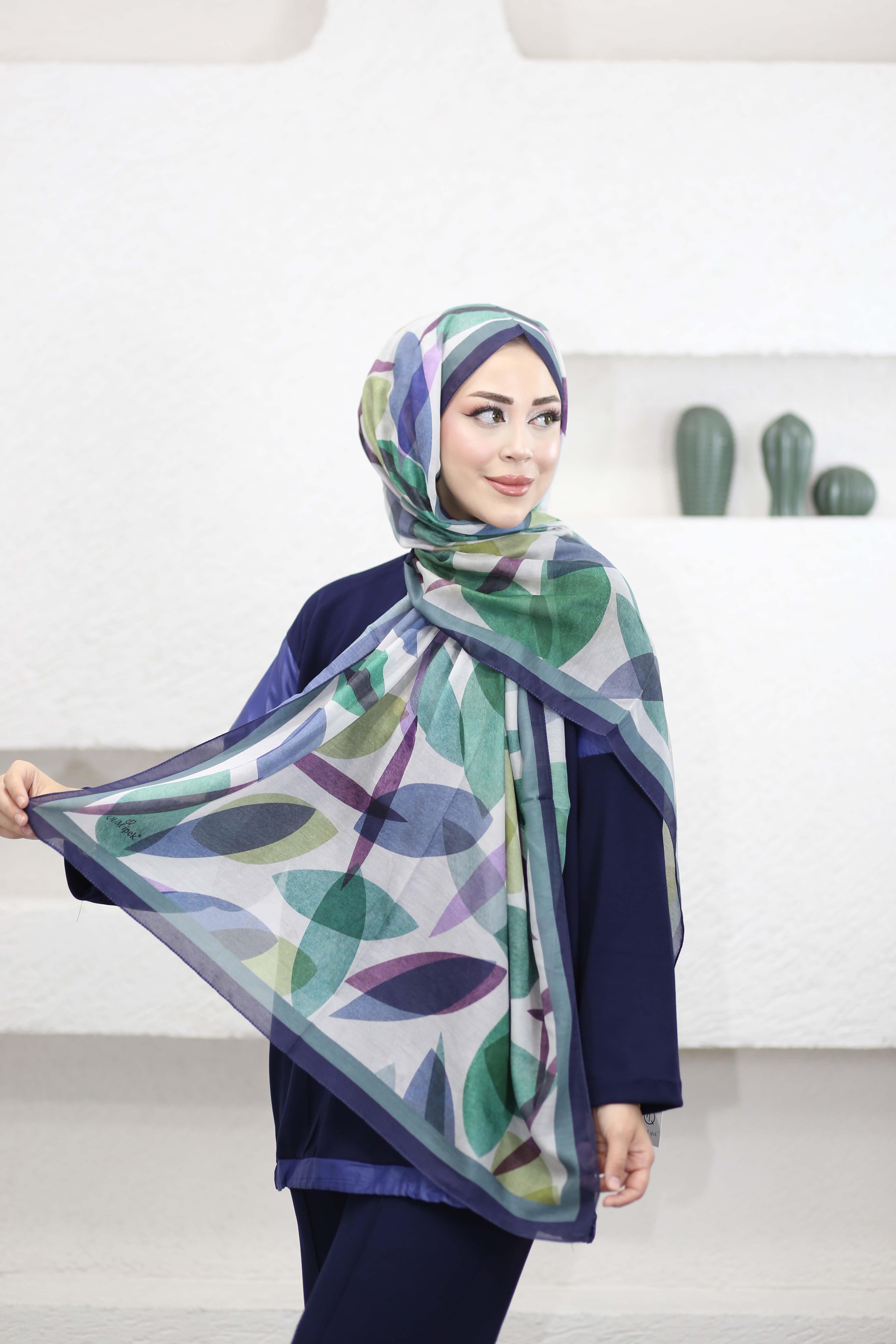 Yonca Şal Lacivert 5140