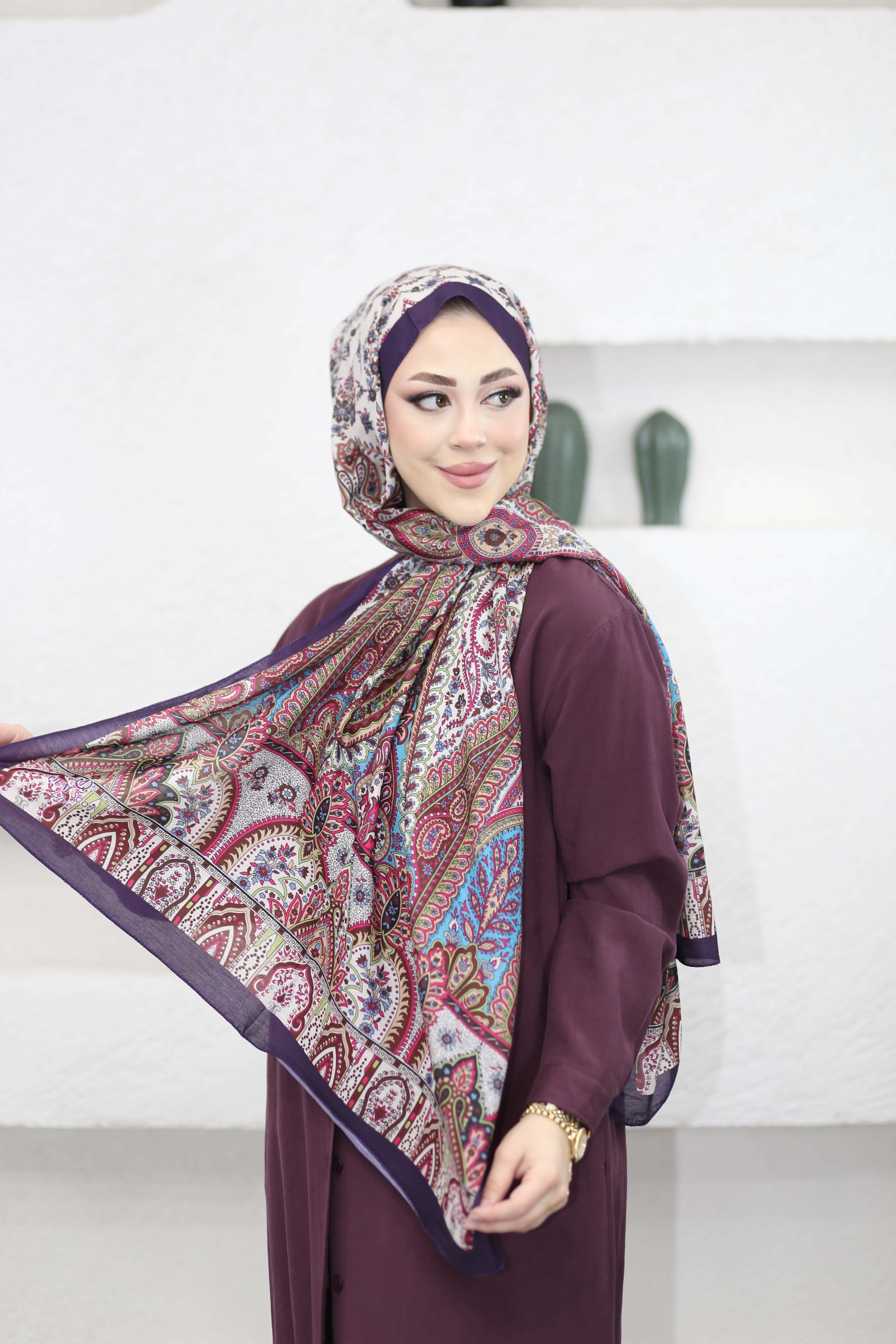 Berlin Şal Mor 4161