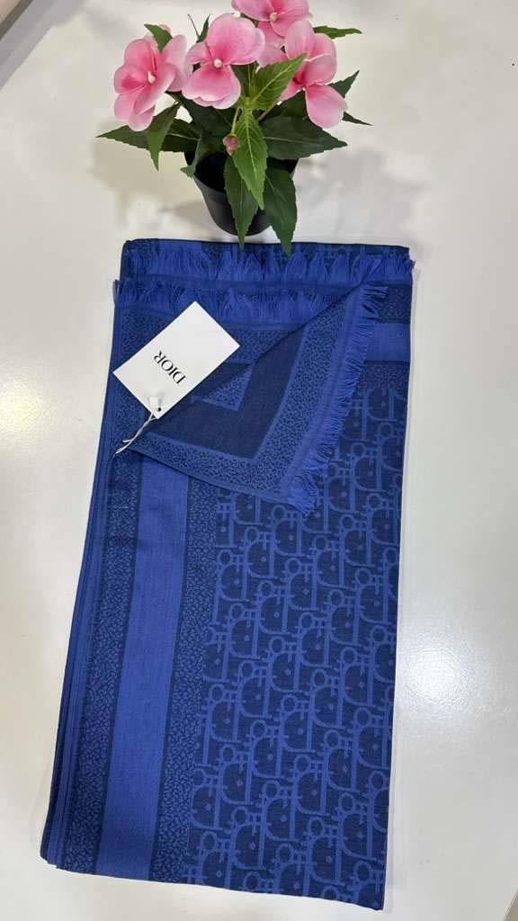 Dior Şal Lacivert 5909