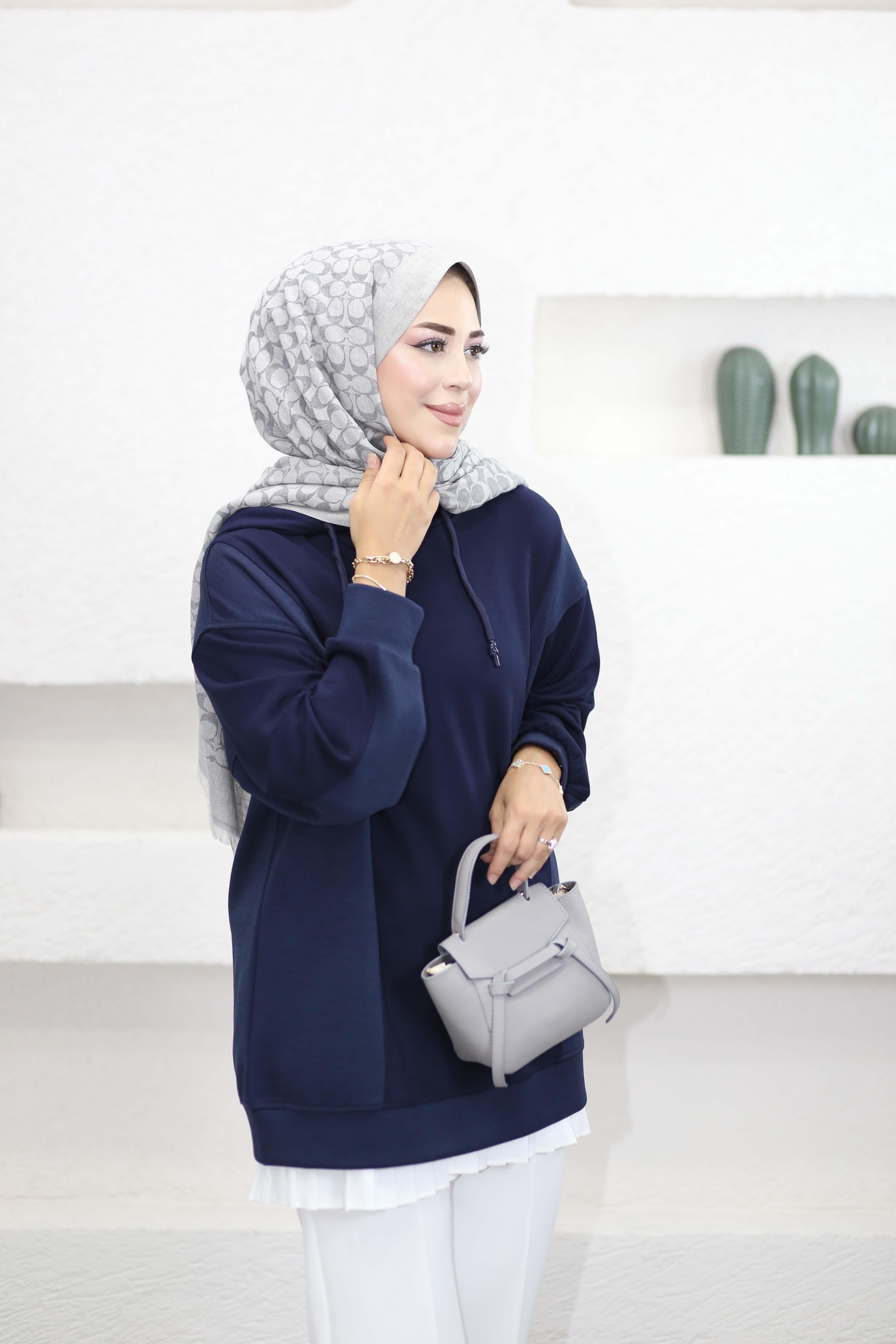 Premium Sweat Lacivert 6042