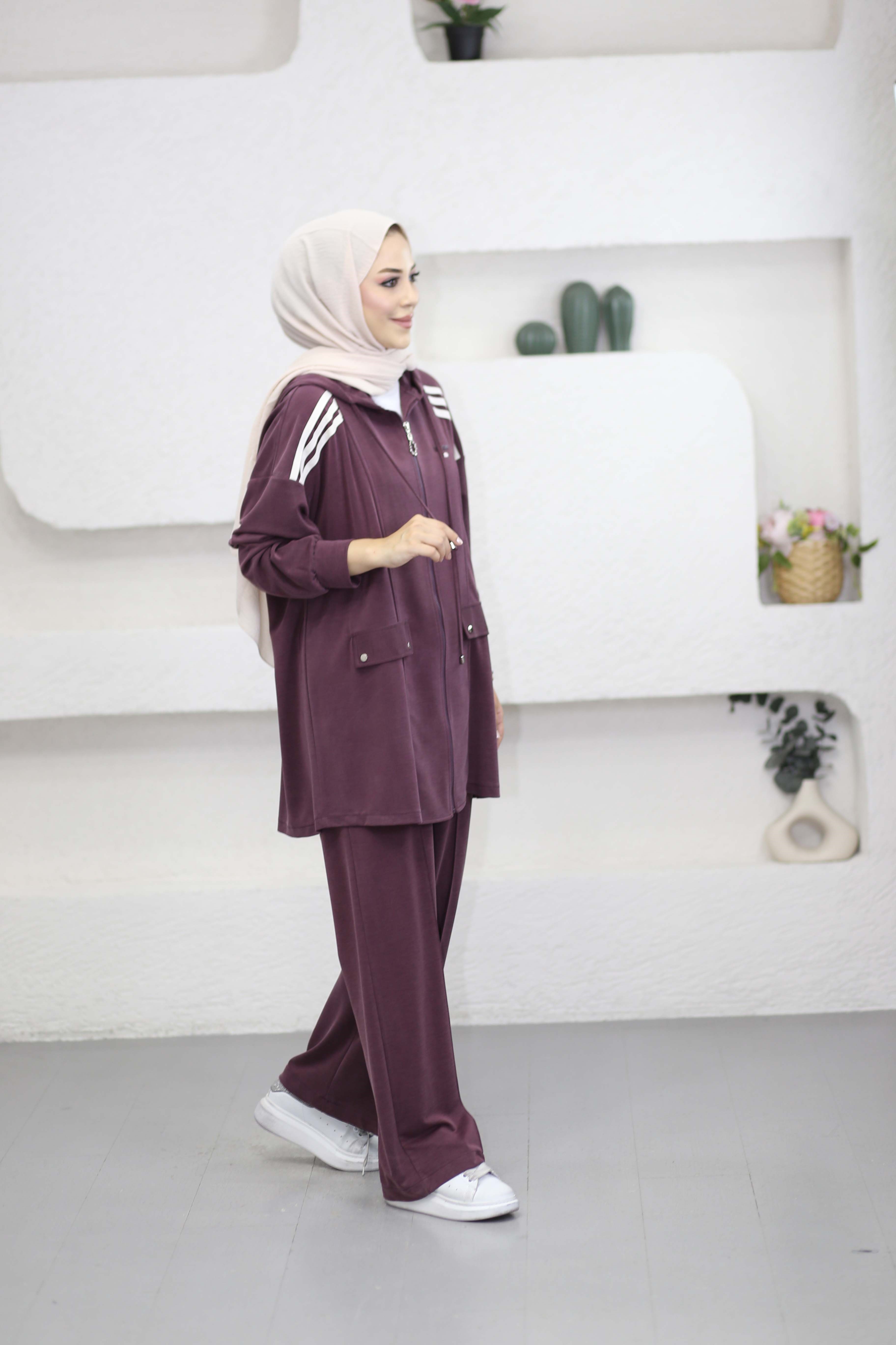 Girls Takım Mürdüm 3725