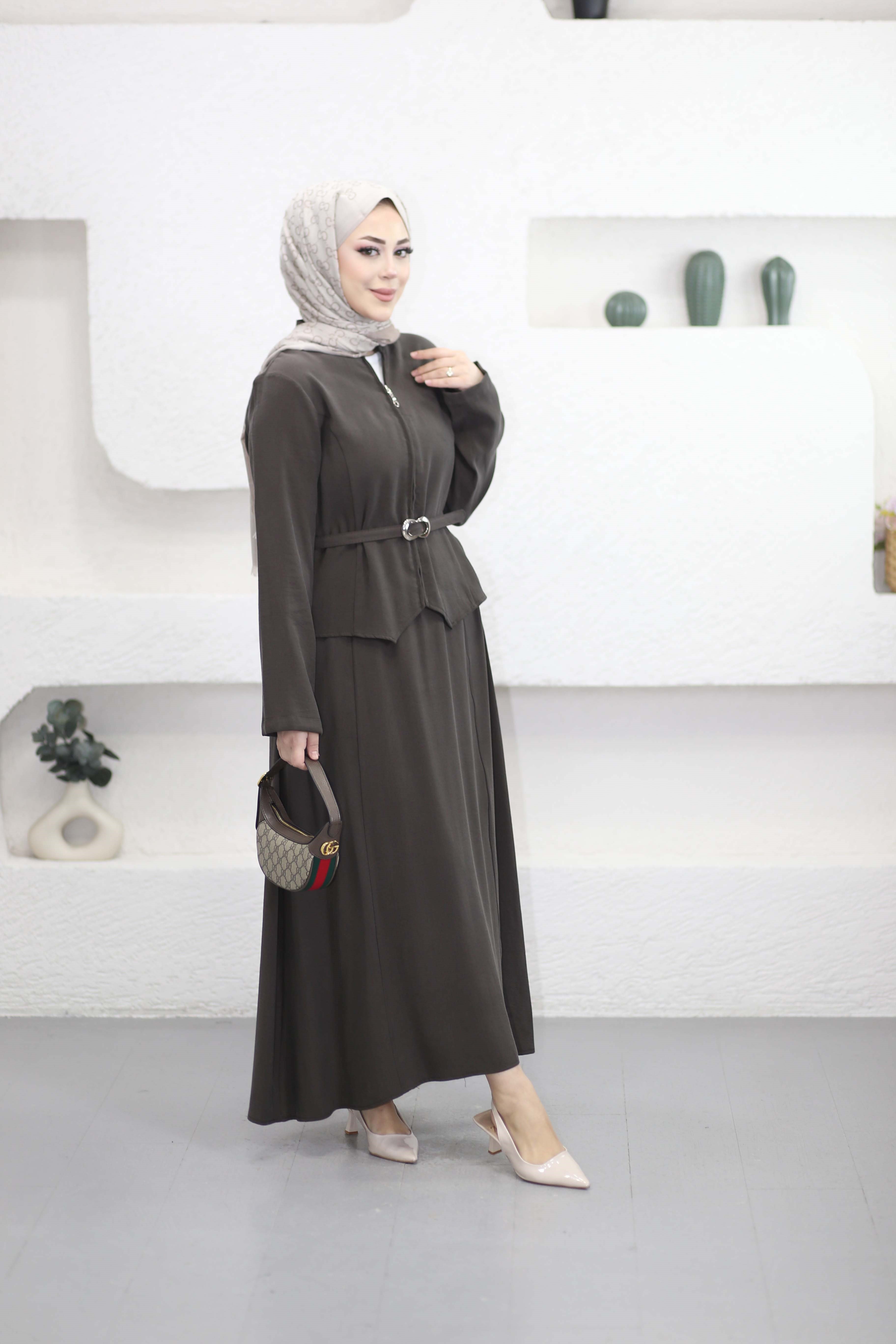 Serpil Takım Kahverengi 7520