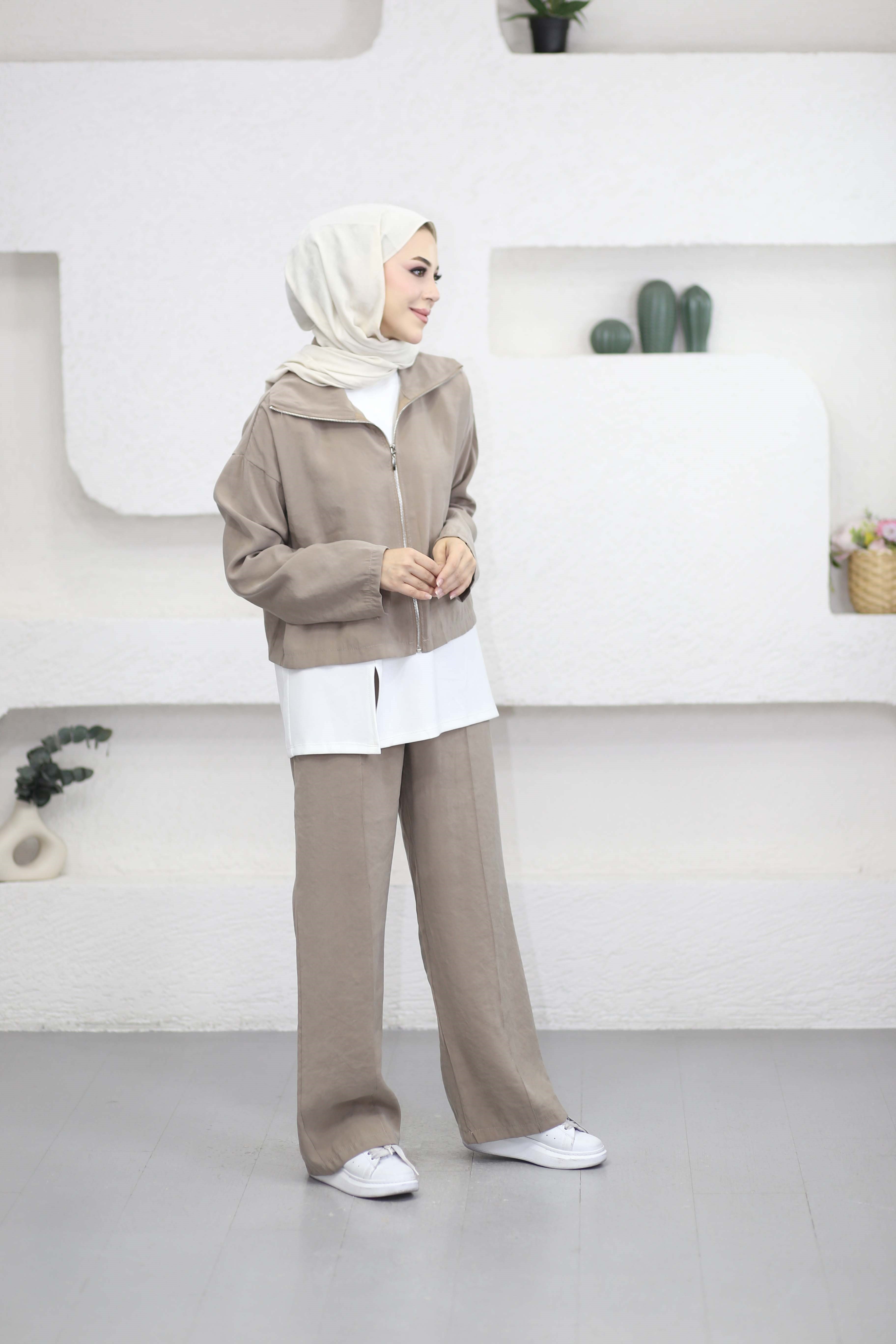 Penye İçlikli Takım Vizon 22881