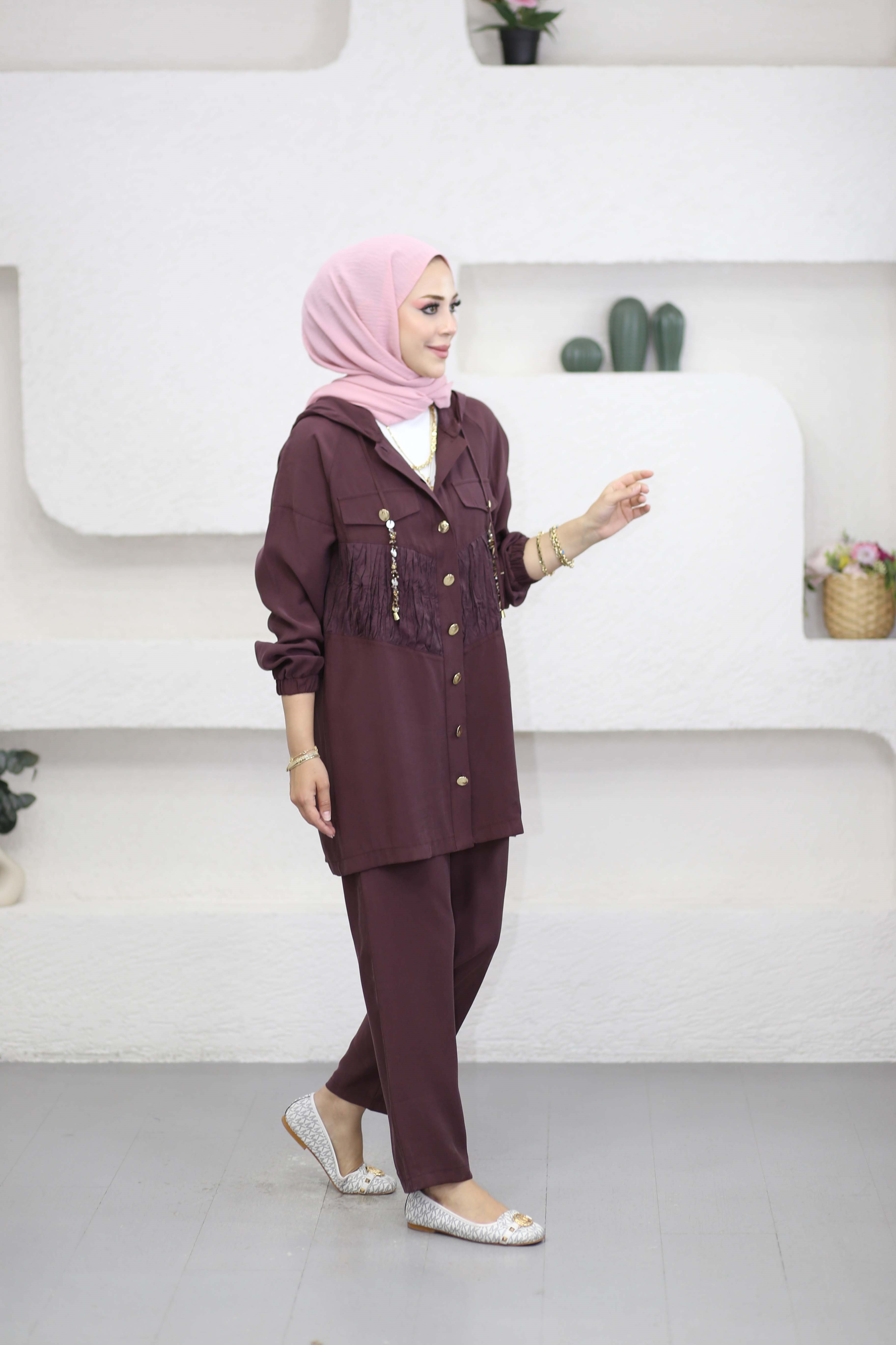 Berra Takım Bordo 1562