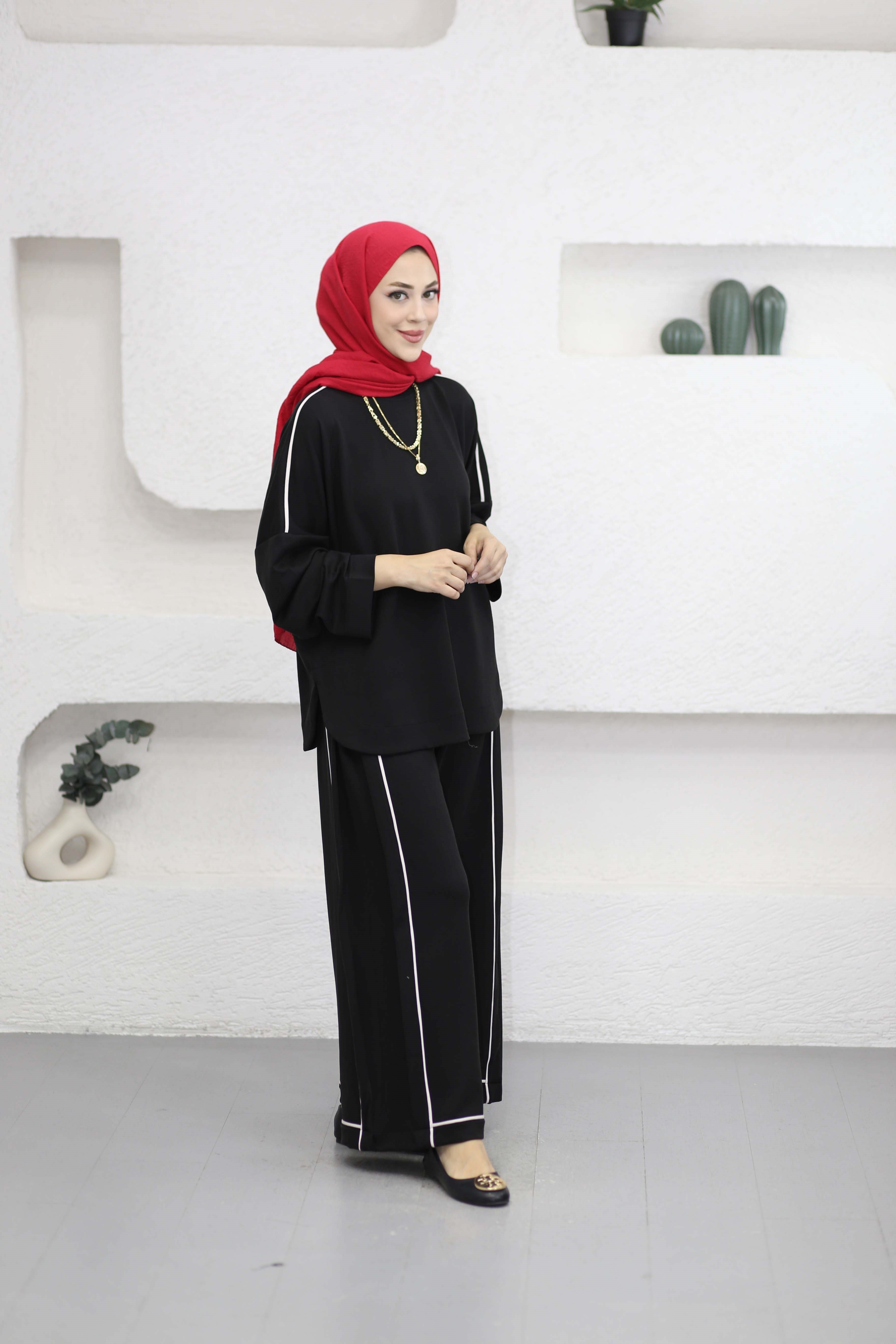 Ahenk Takım Siyah 6498