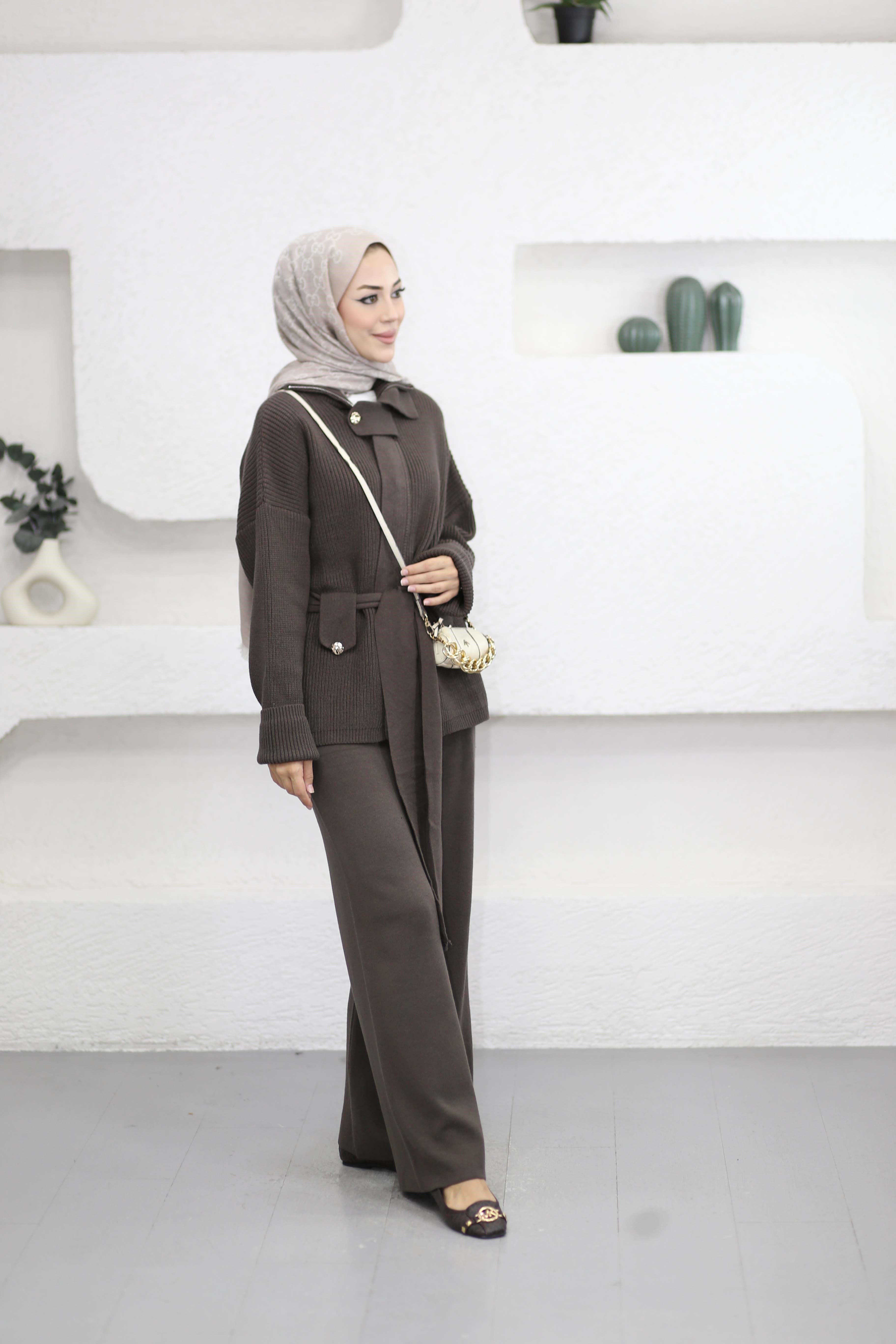 Corsman Cemre Premium Takım Kahverengi 2680