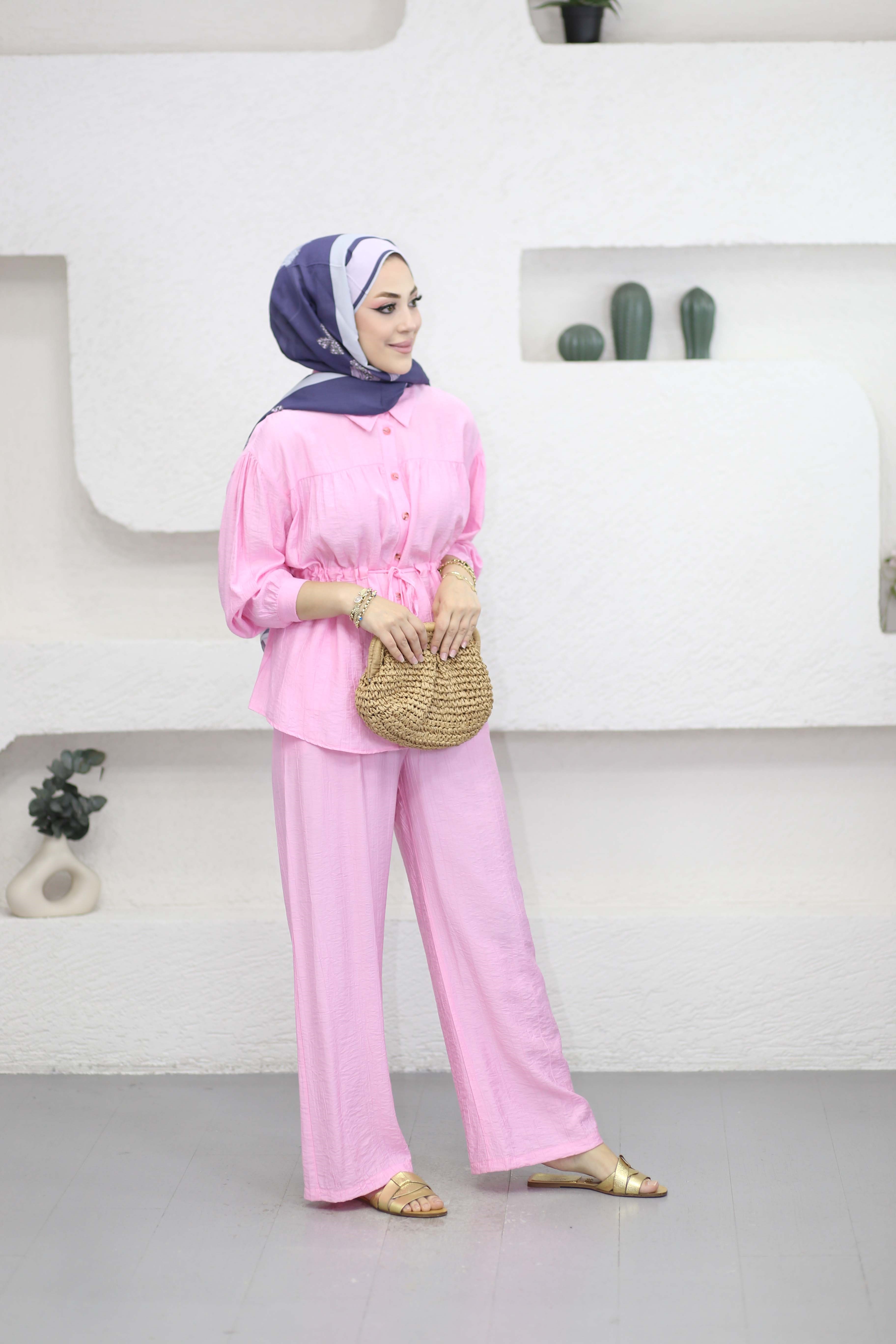 Zişan Takım Pembe 8221