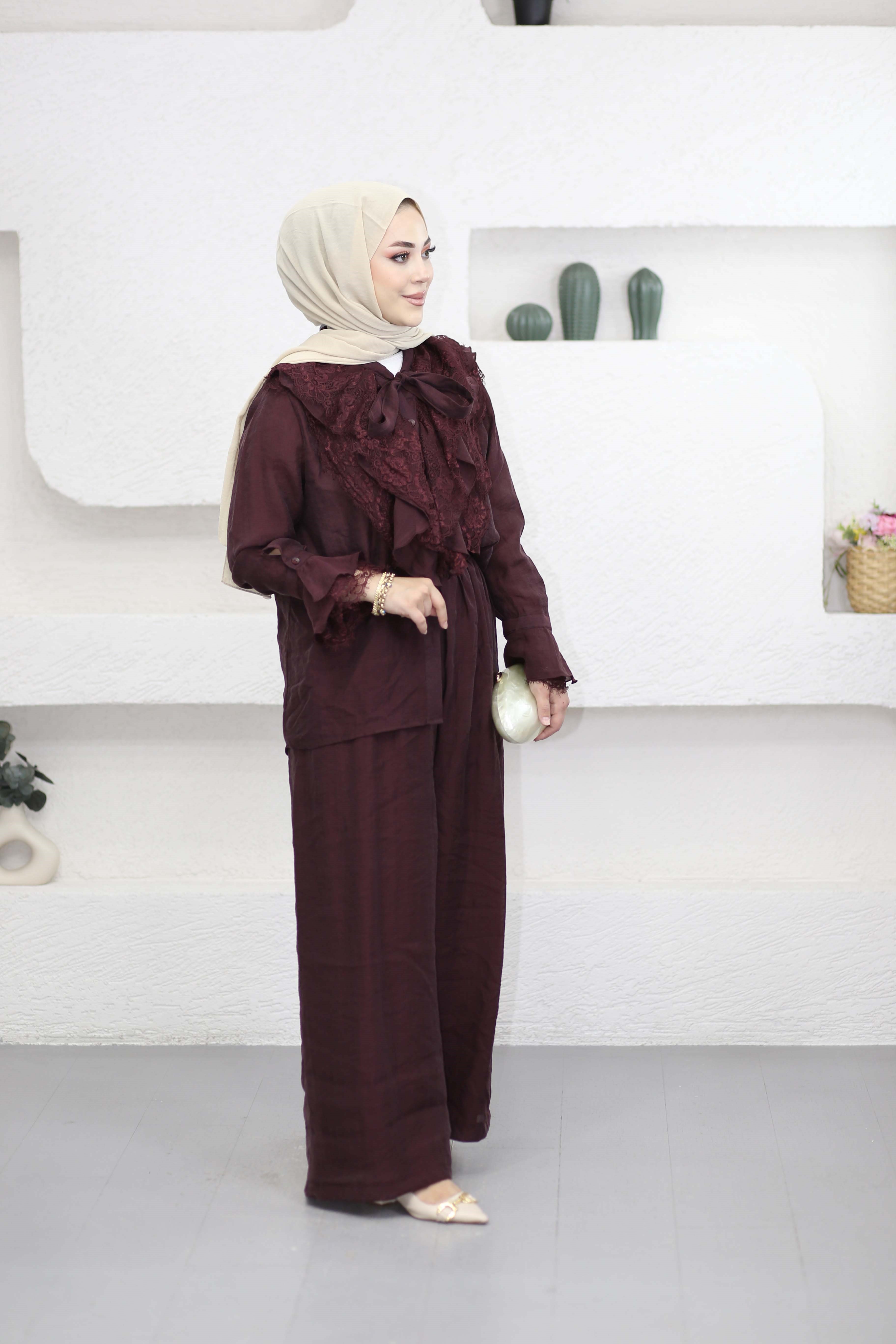 Çalıkuşu Takım Bordo 5325