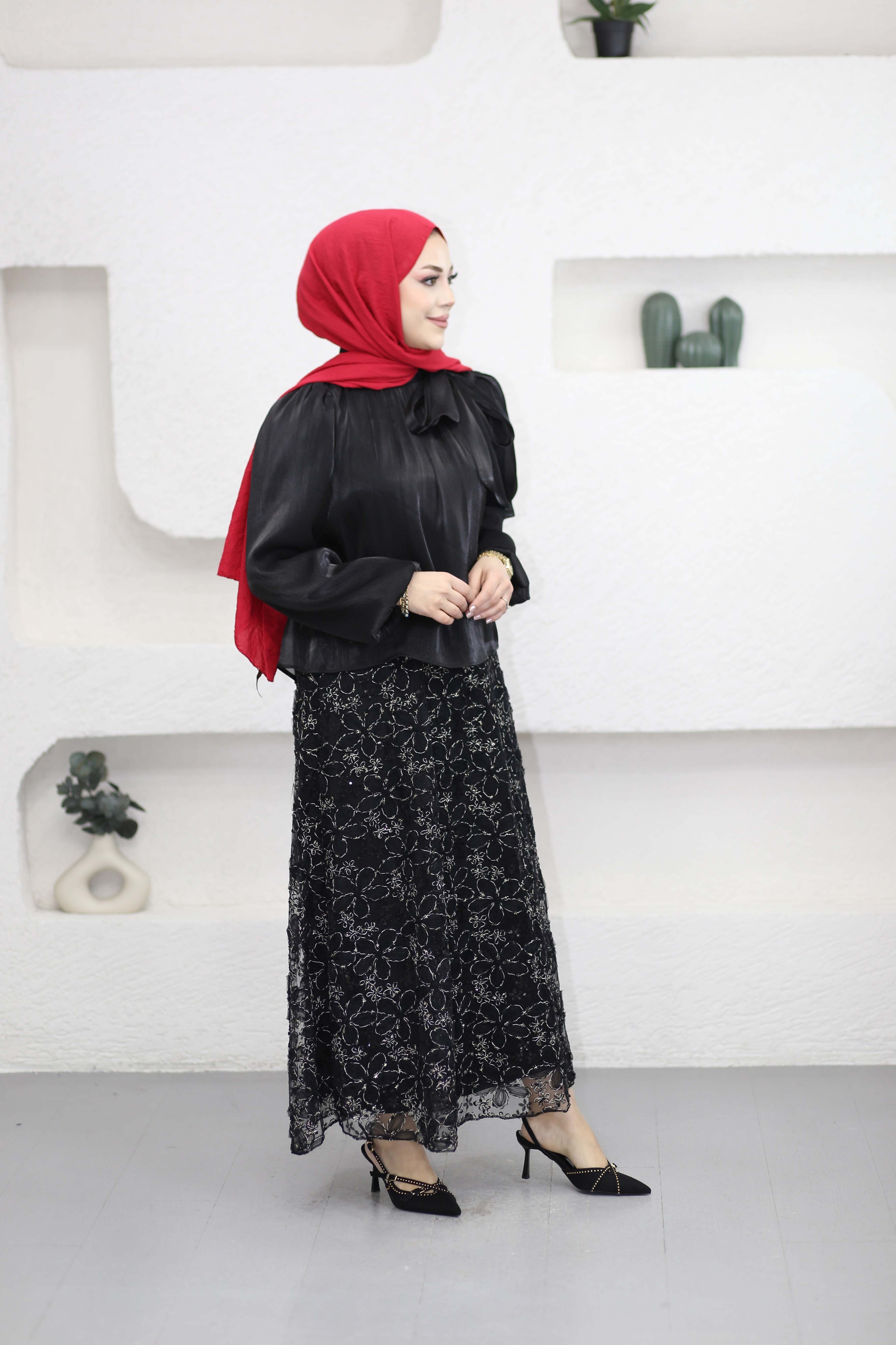 Missa Takım Siyah 7343