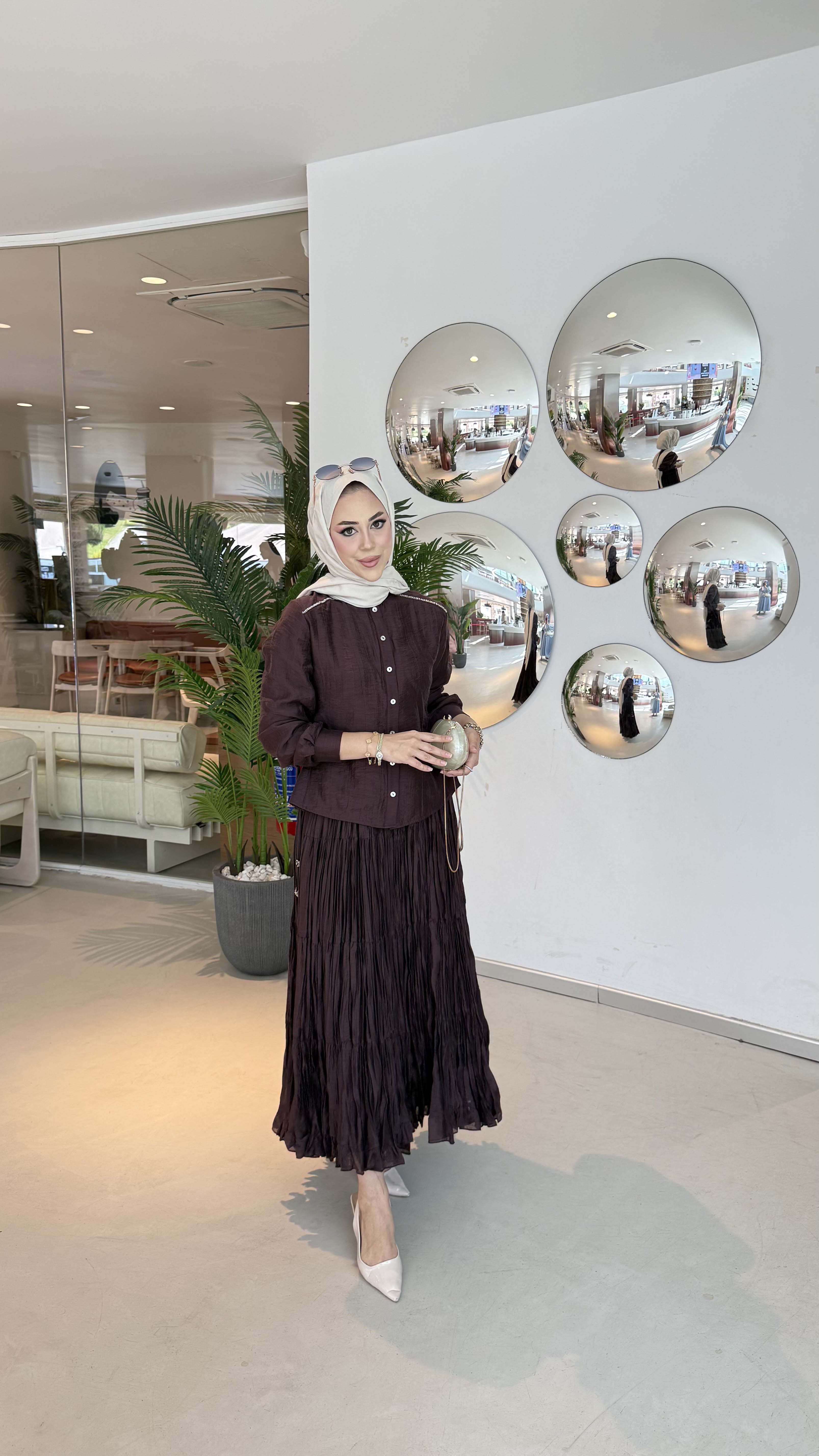 Ramia Takım Bordo 1603
