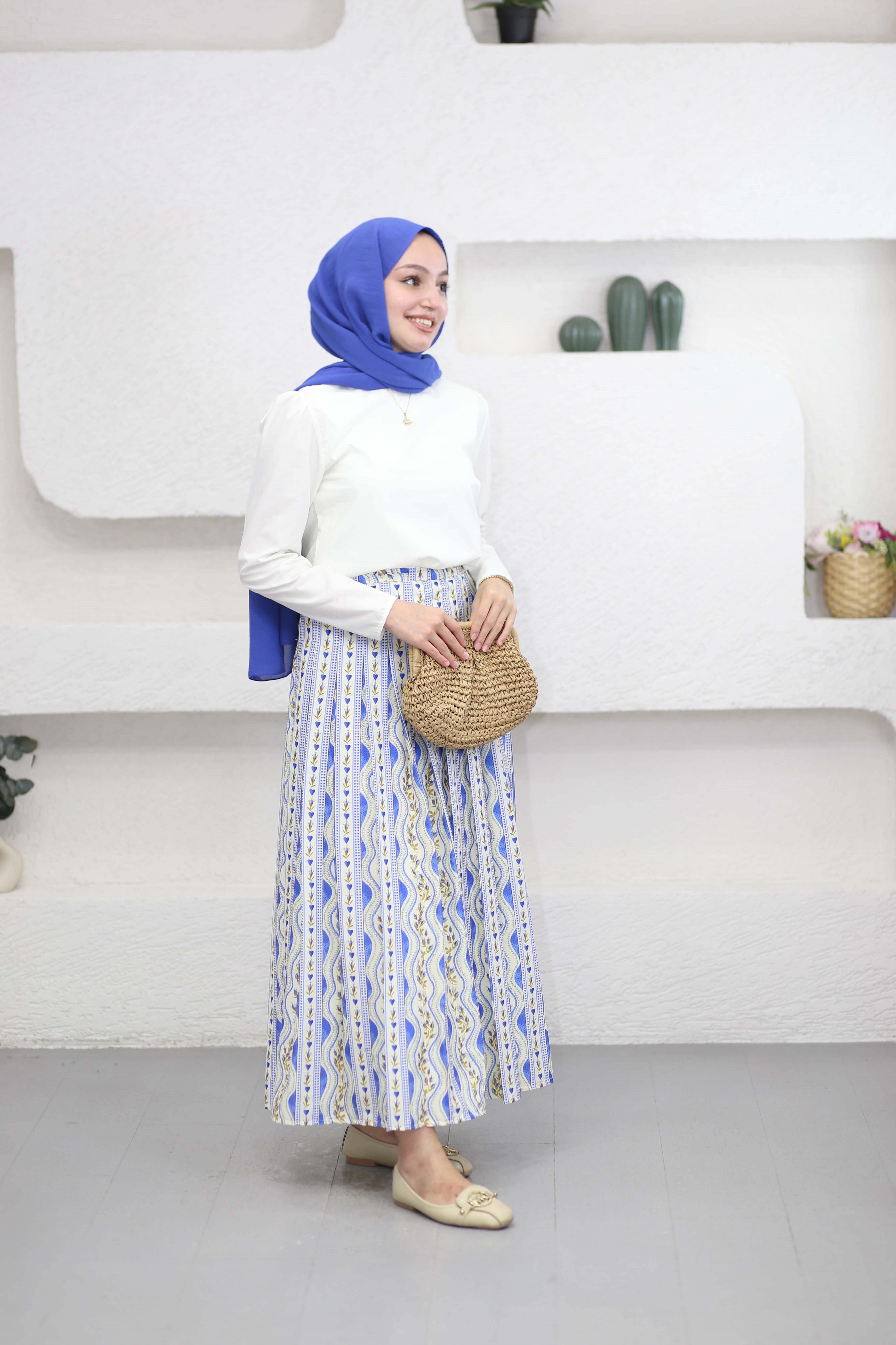 Lokal Etekli Takım Mavi 5830