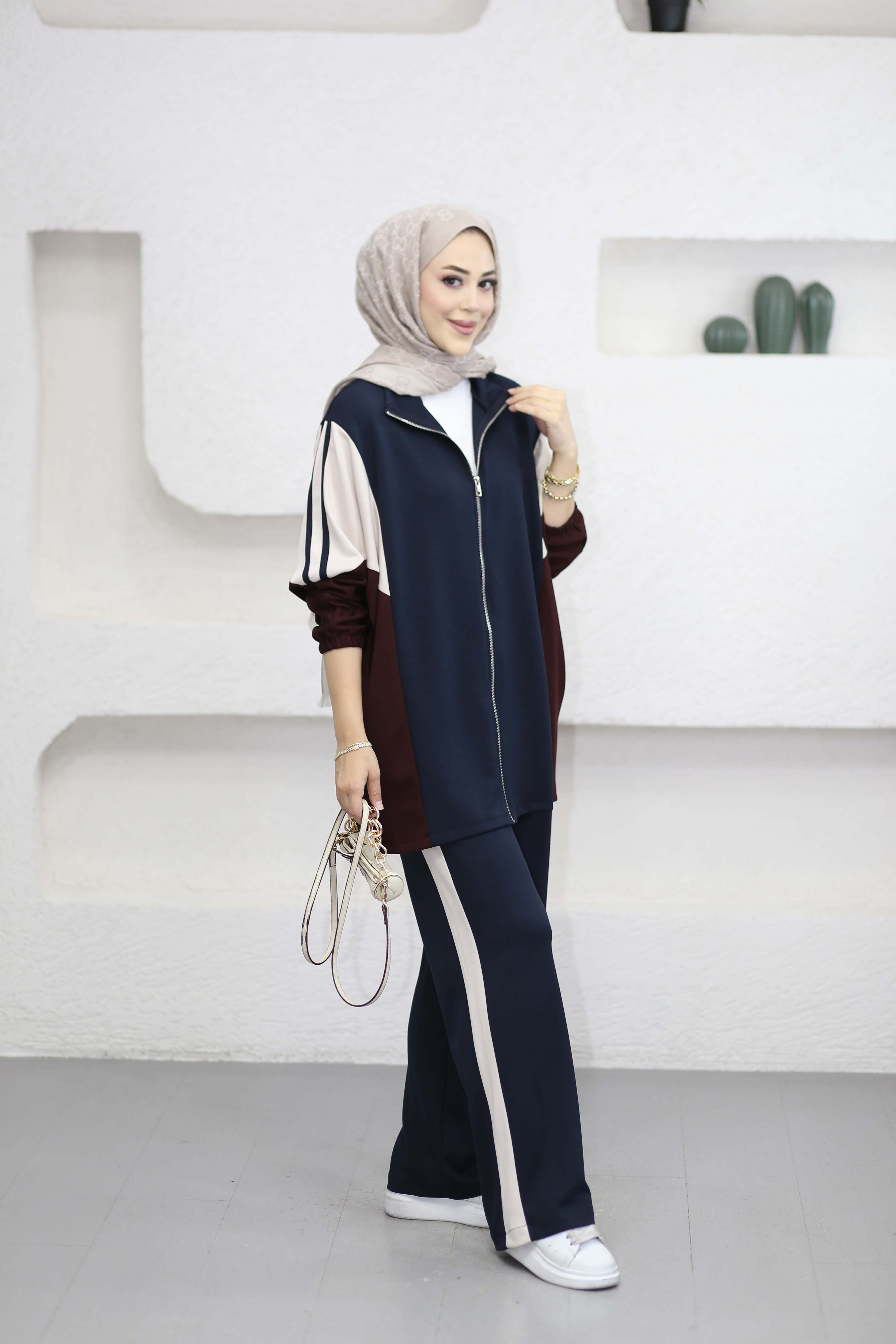 Milana Takım Lacivert 22919