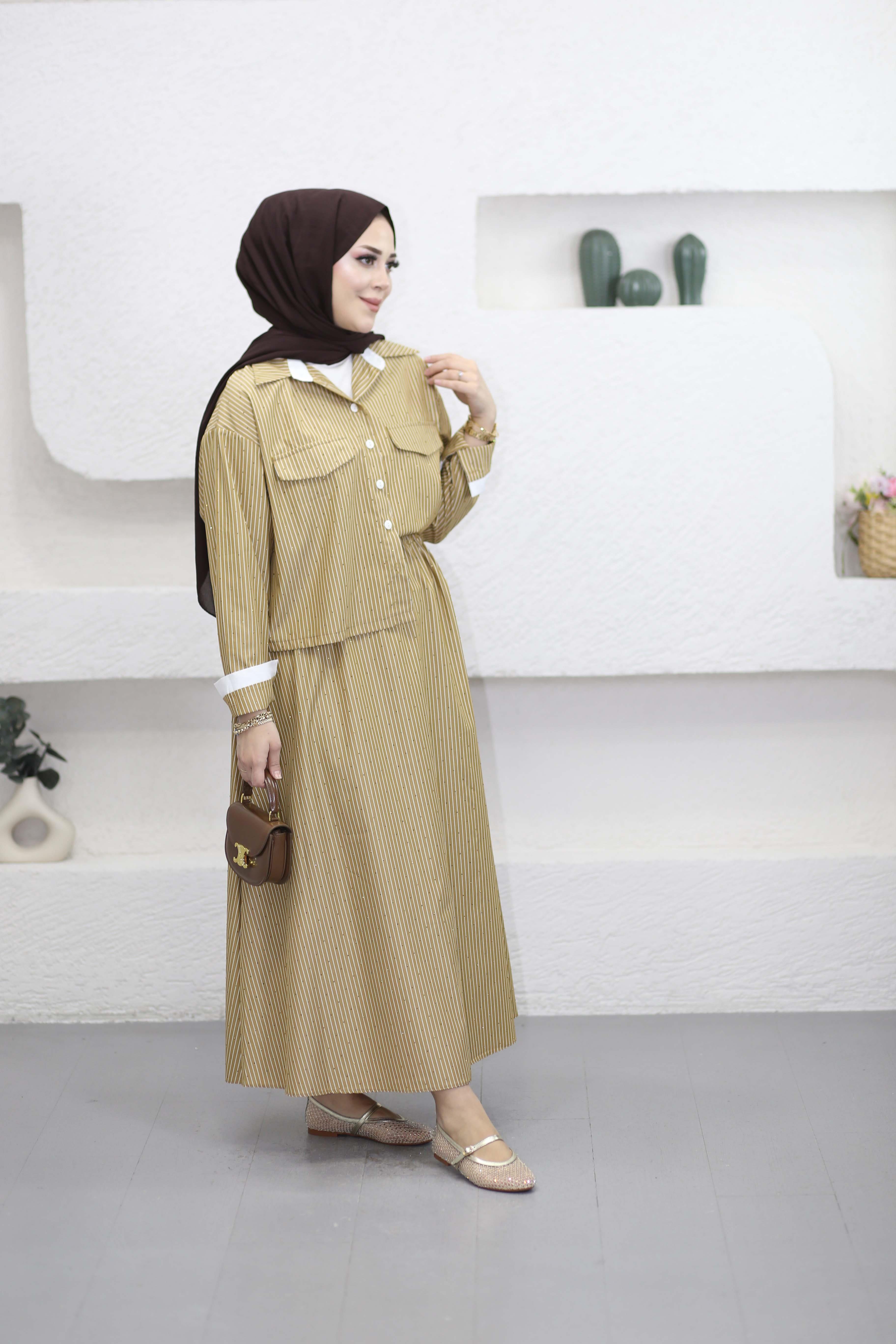 Çigili Shıne Takım Camel 2292