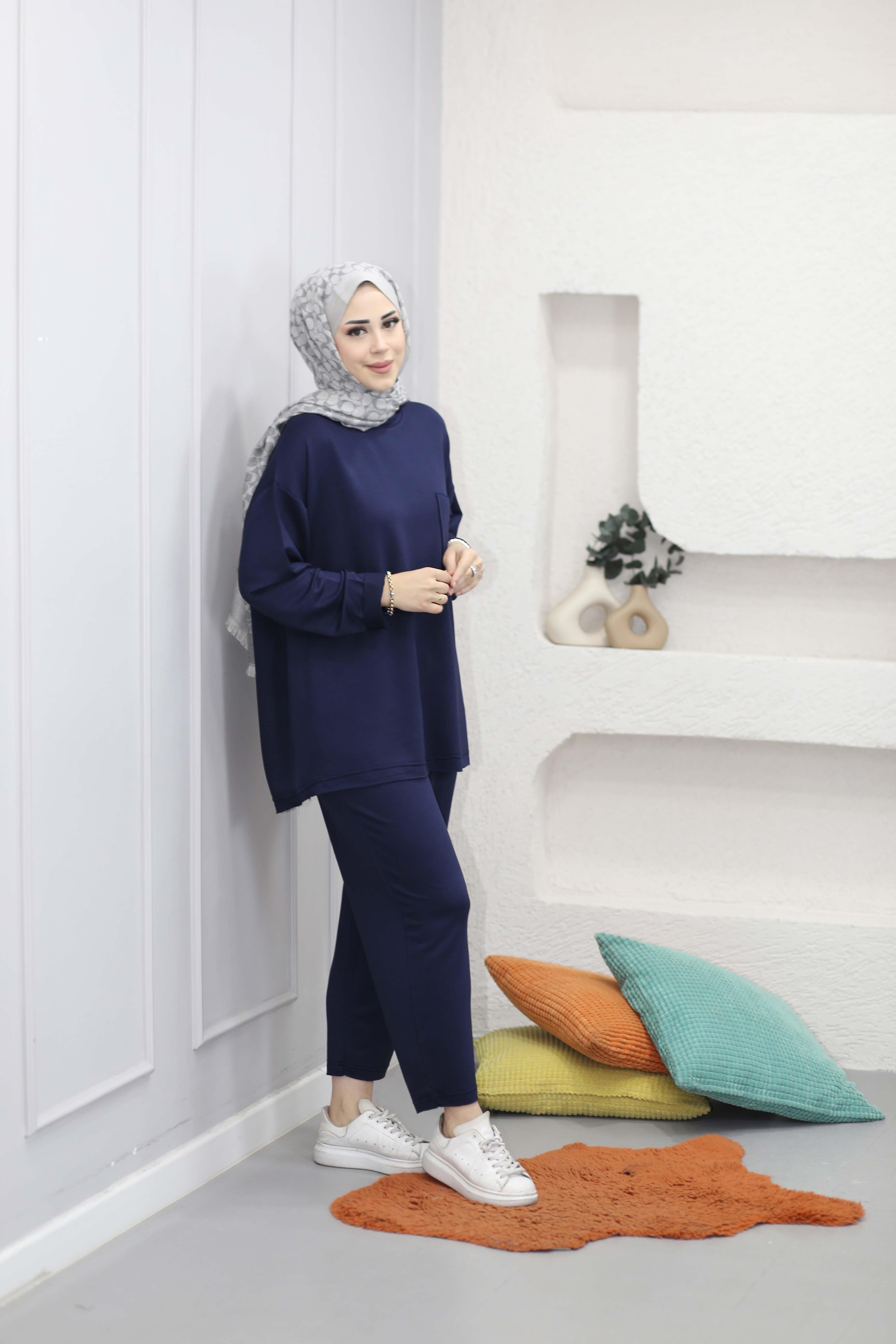 Cepli Penye Takım Lacivert 5710