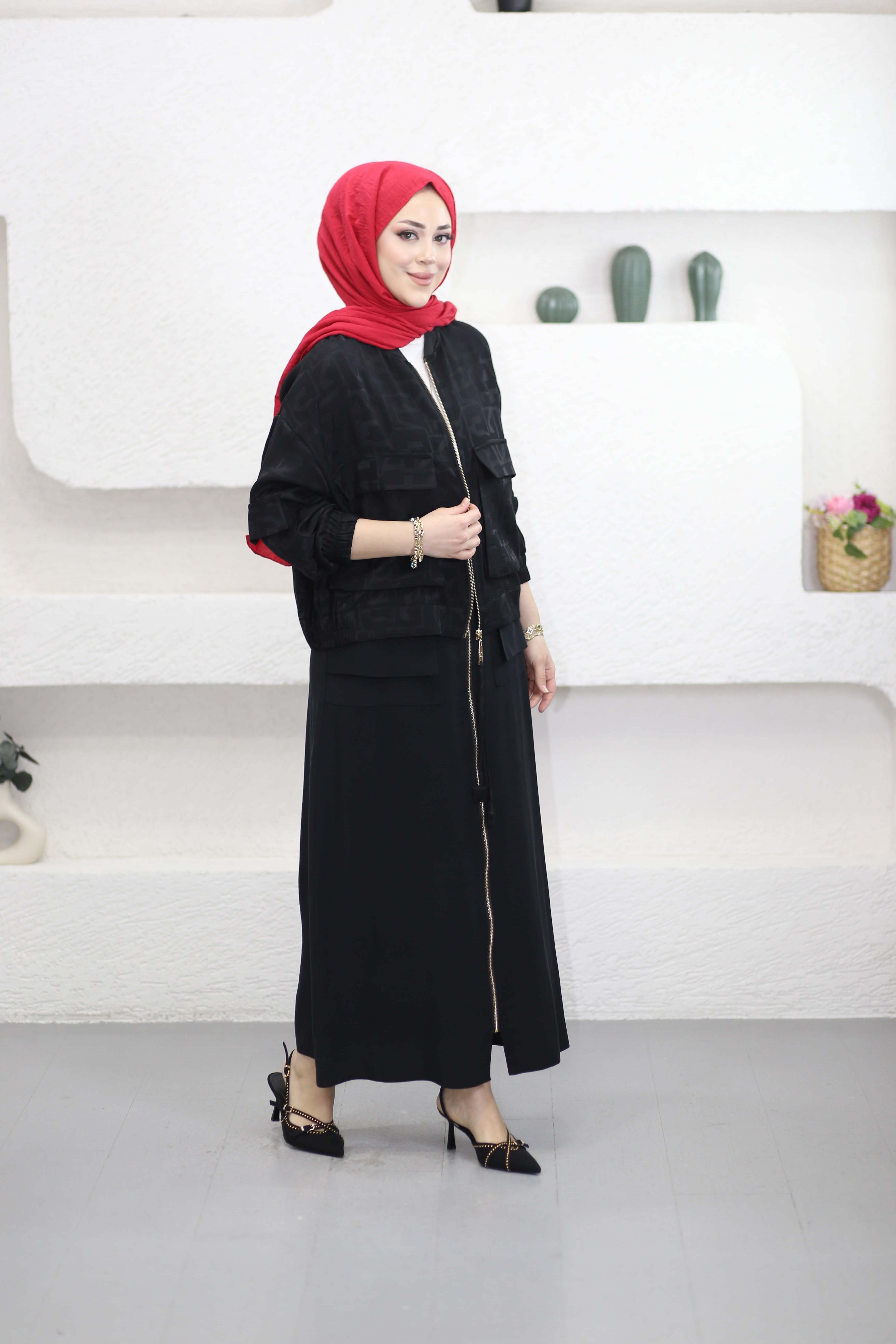 Demet Etek Takım Siyah 1454