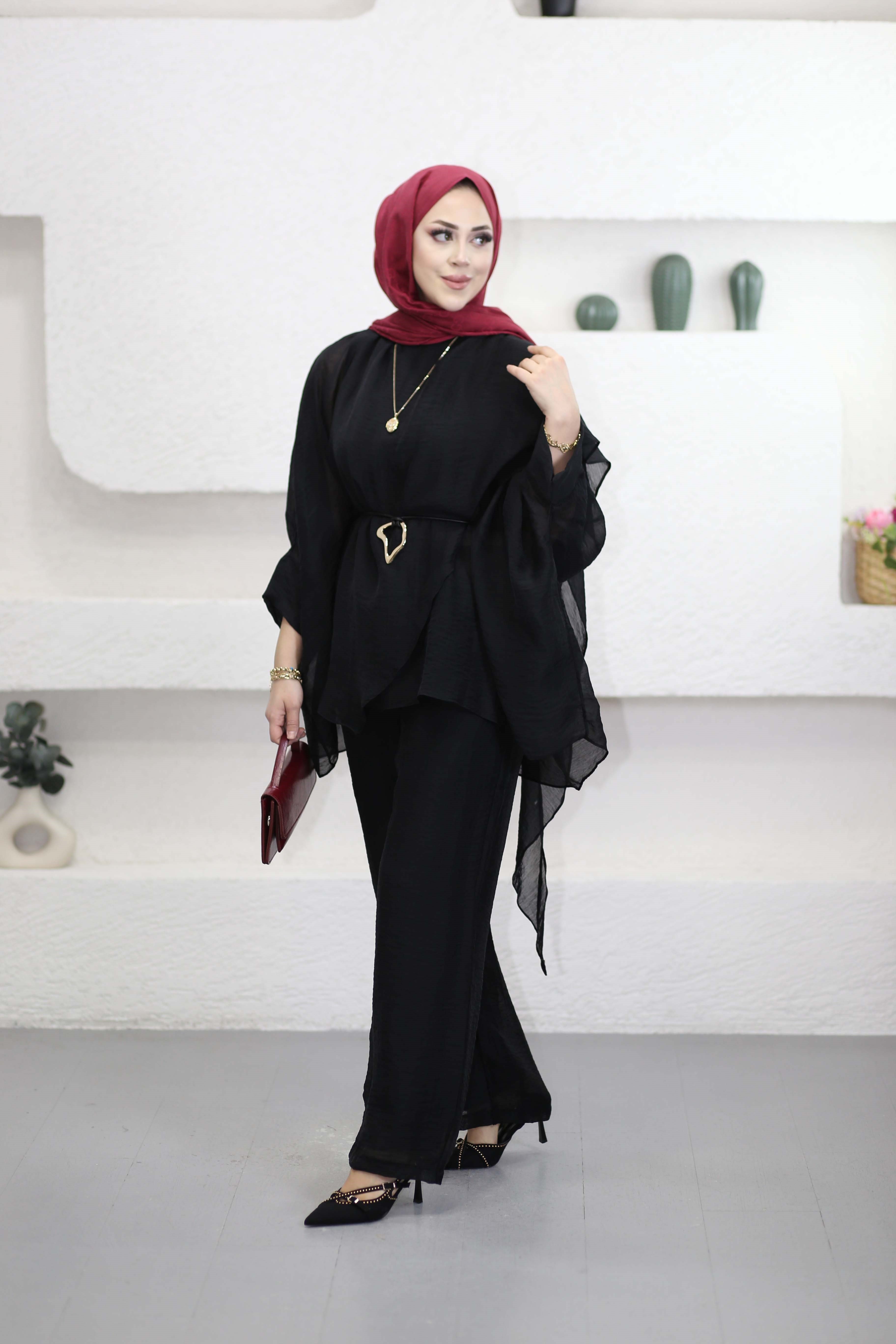 Asude Takım Siyah 22858