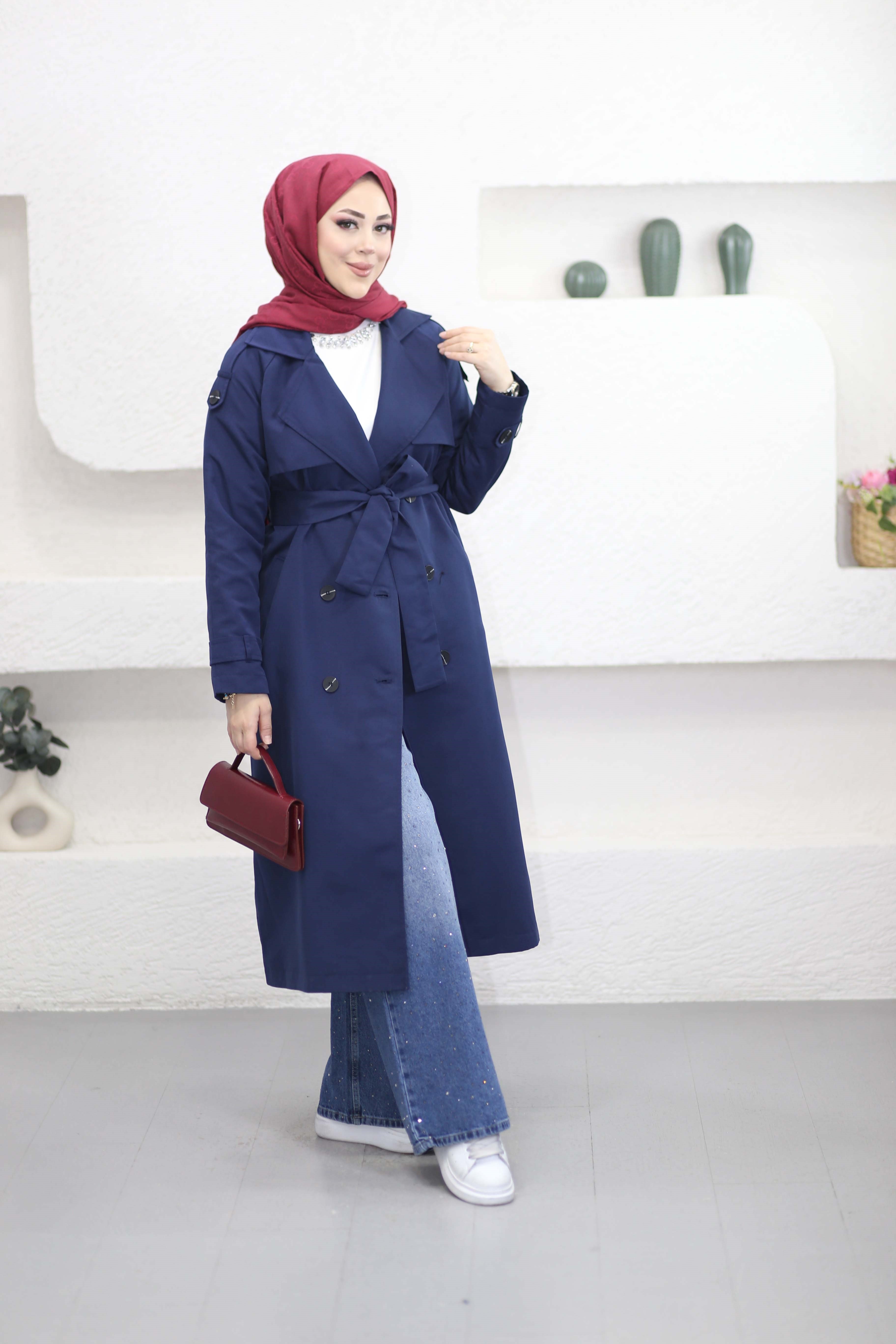 Şeyda Trenç Lacivert 4042