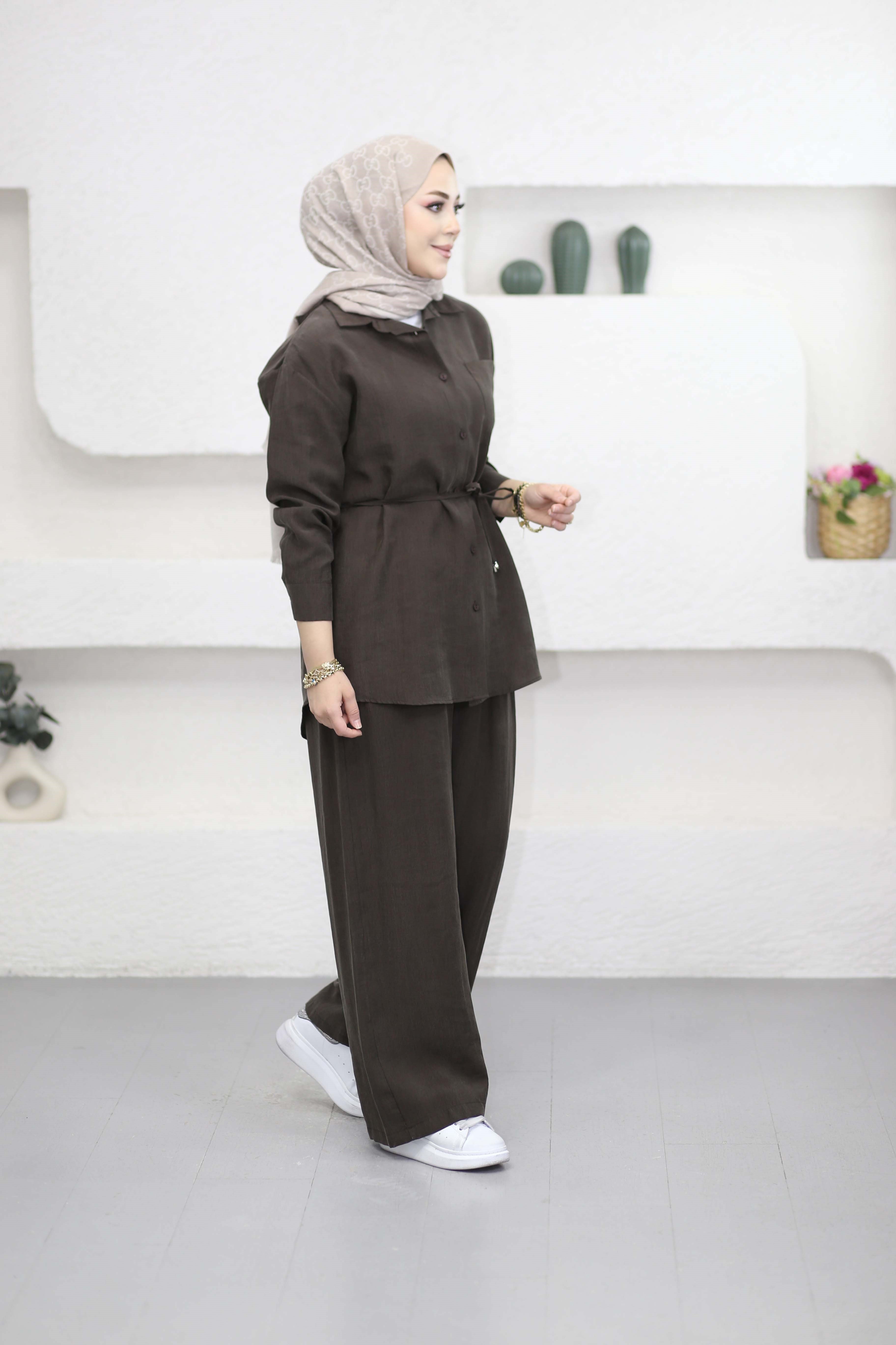 Amor Takım Kahverengi 7370