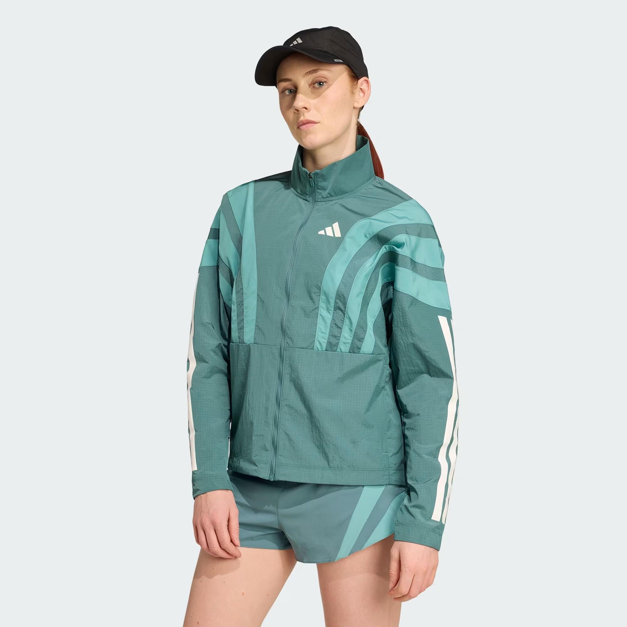 ADIZERO A JKT W - ADIDAS SIYAH