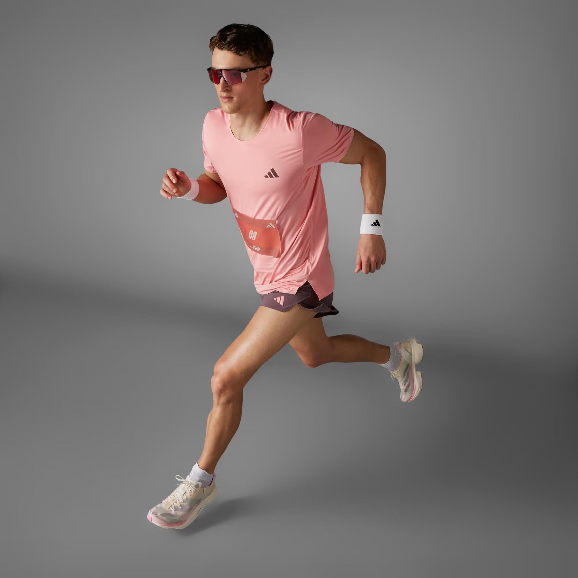 ADIZERO TEE - ADIDAS SIYAH