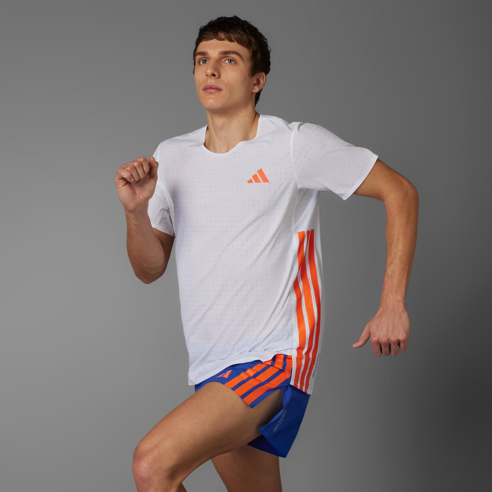 ADIZERO TEE M - ADIDAS SIYAH