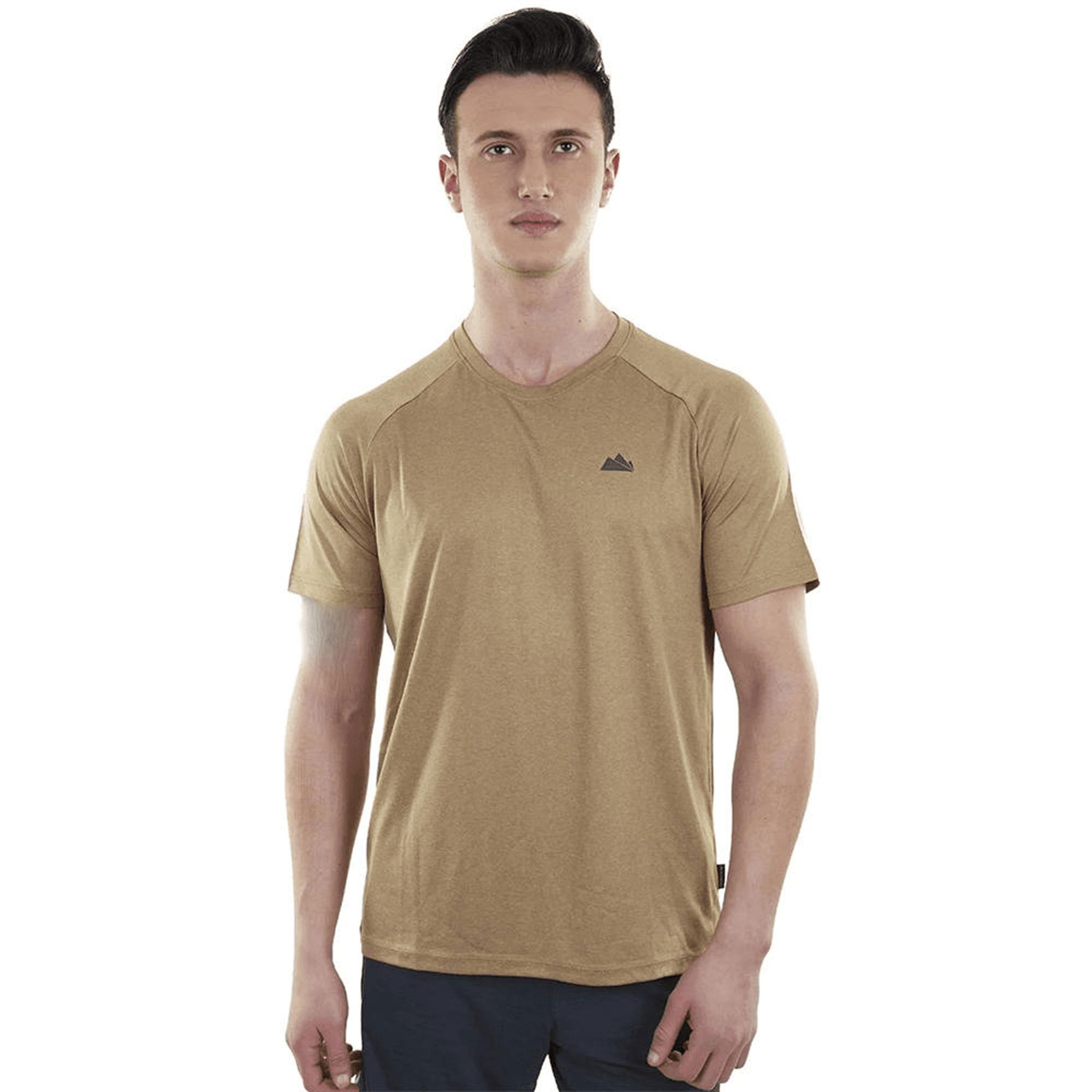 Alpinist Mission Ultra Dry Erkek T-Shirt - CAMEL