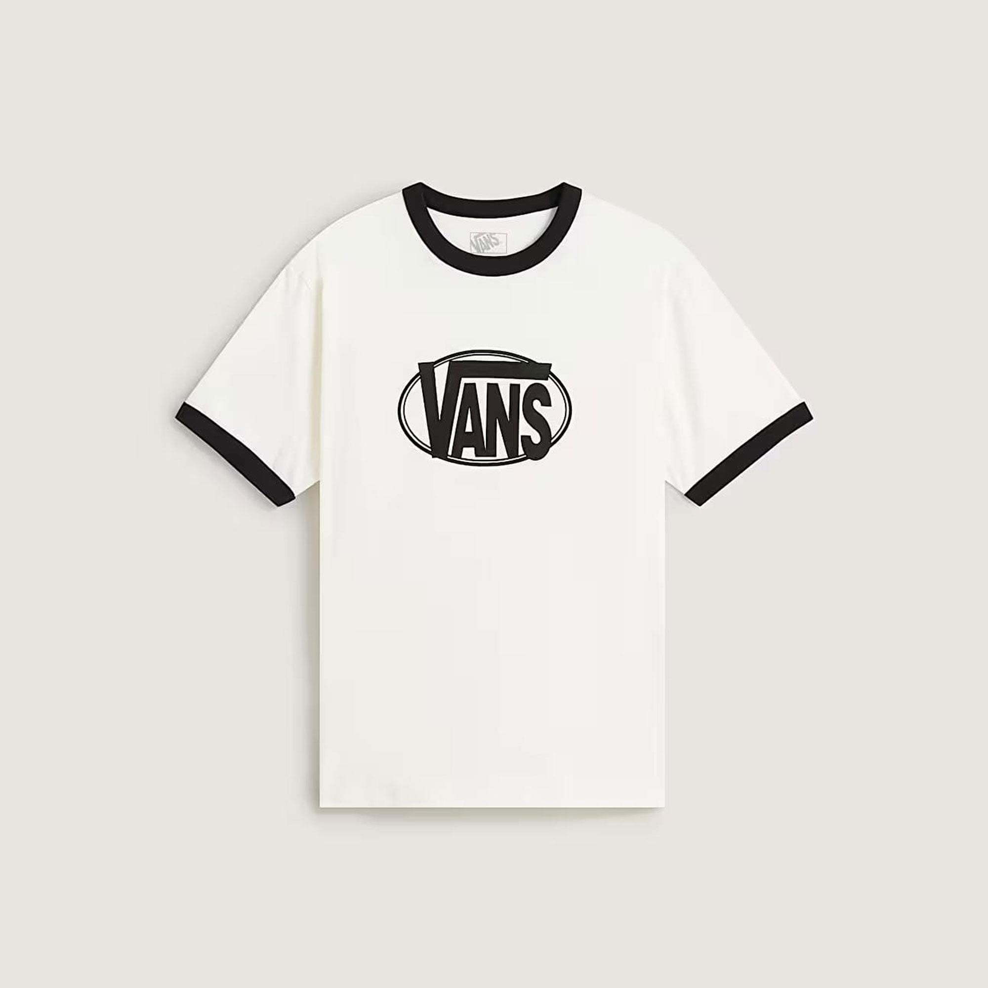 CENTER CHEST RINGER TEE - SIYAH
