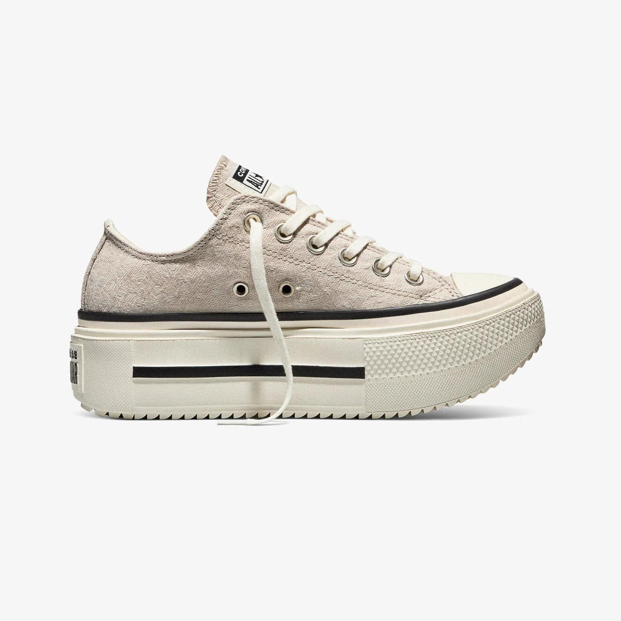 CHUCK TAYLOR ALL STAR LIFT DOUBLE STACK PLATFORM DEER - YEŞİL/VİZON