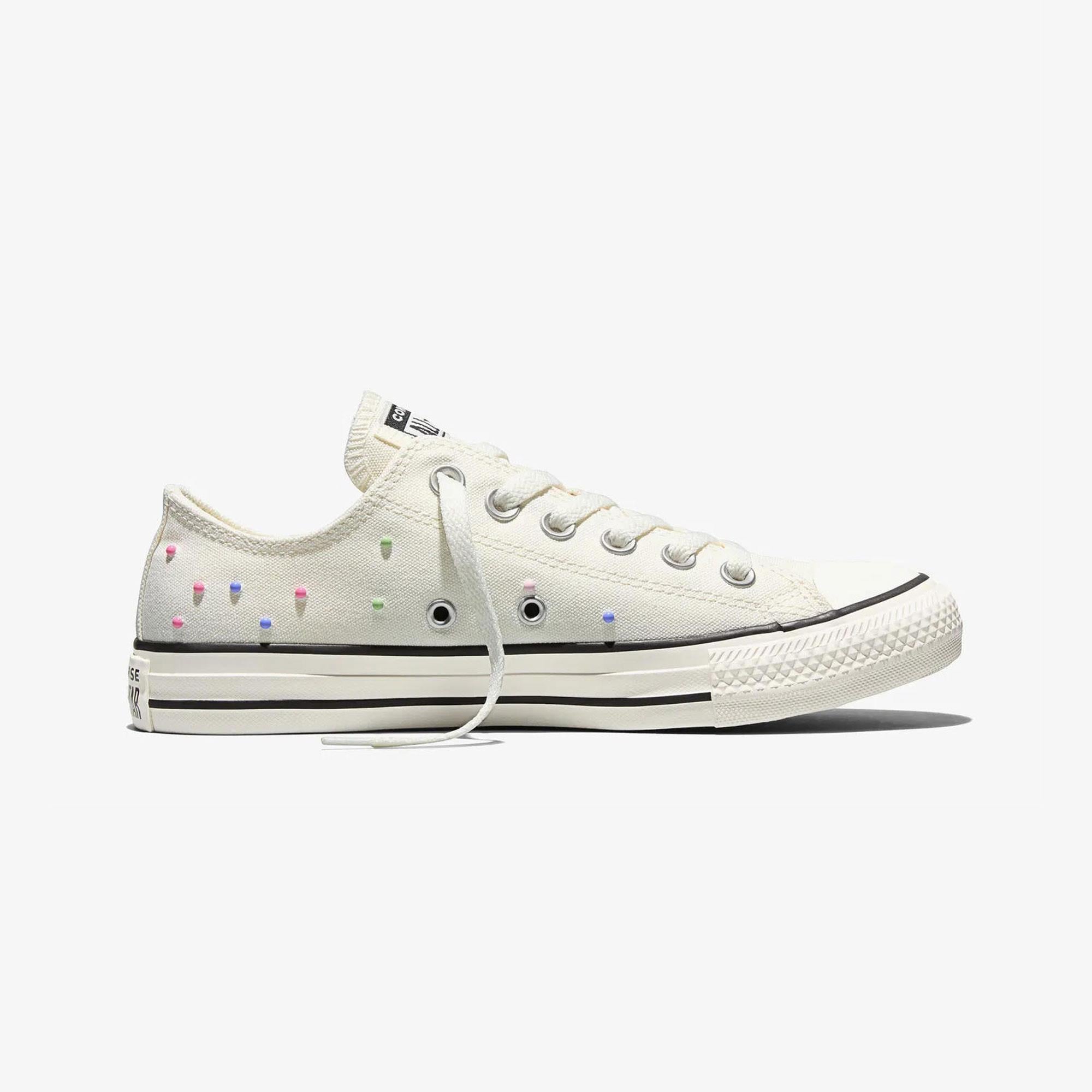 CHUCK TAYLOR ALL STAR MINI STUDS - GRİ/KIRMIZI