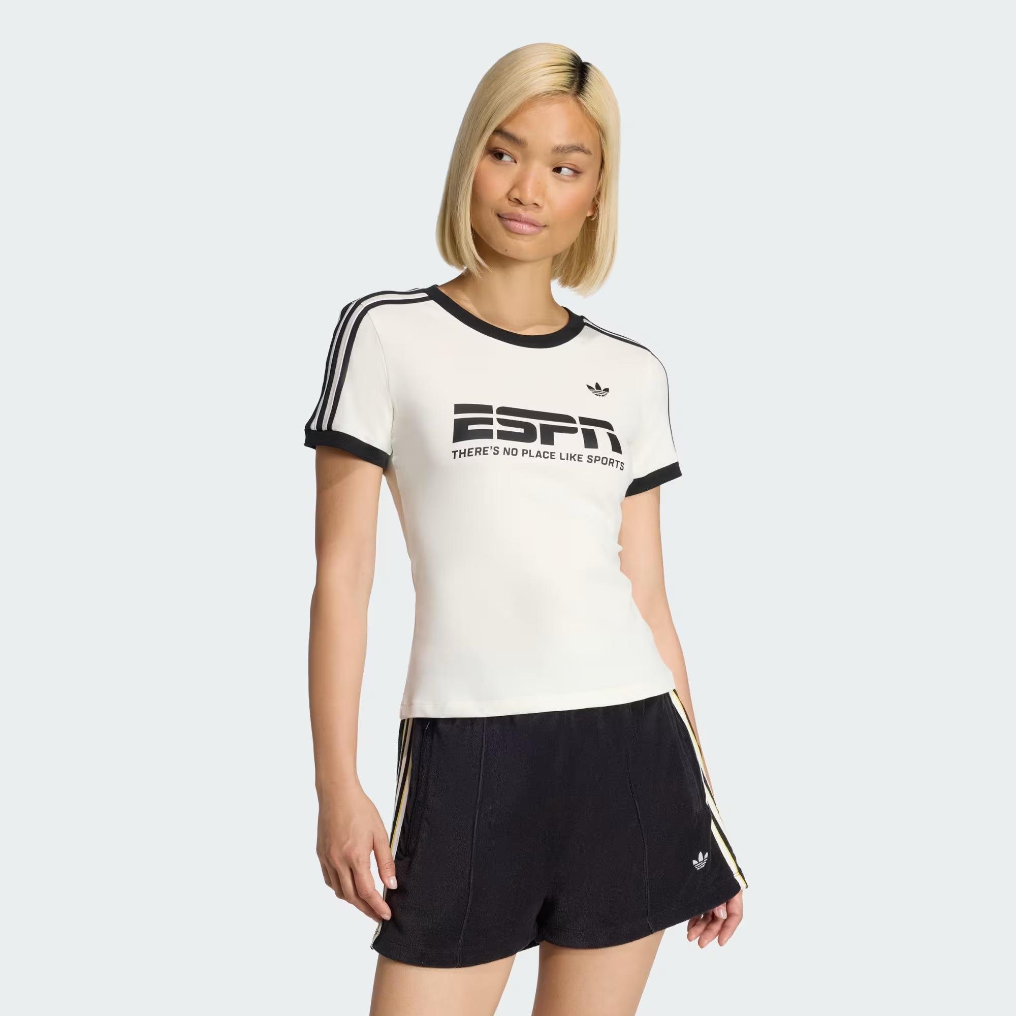 COTTON TEE - ADIDAS SIYAH