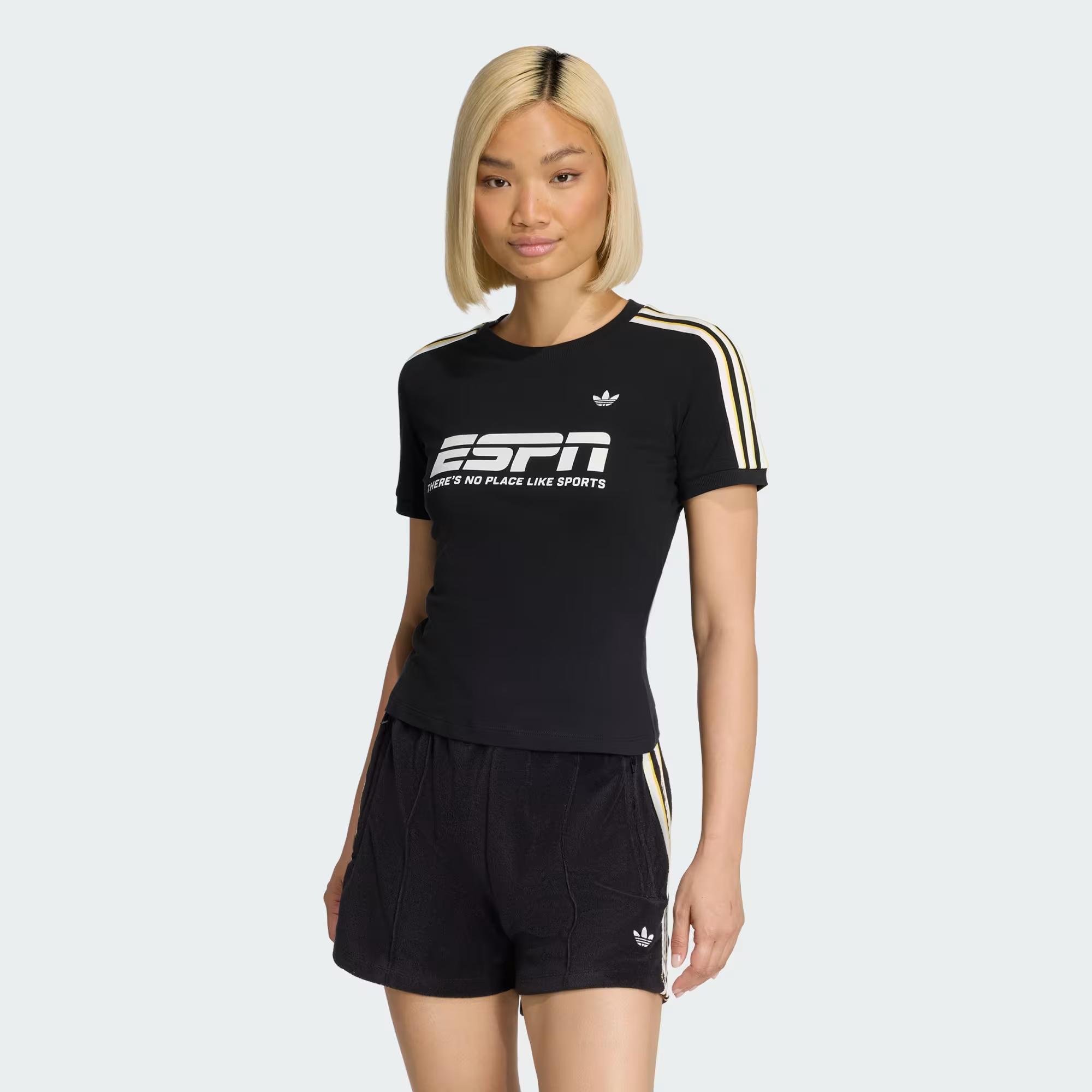 COTTON TEE - ADIDAS SIYAH