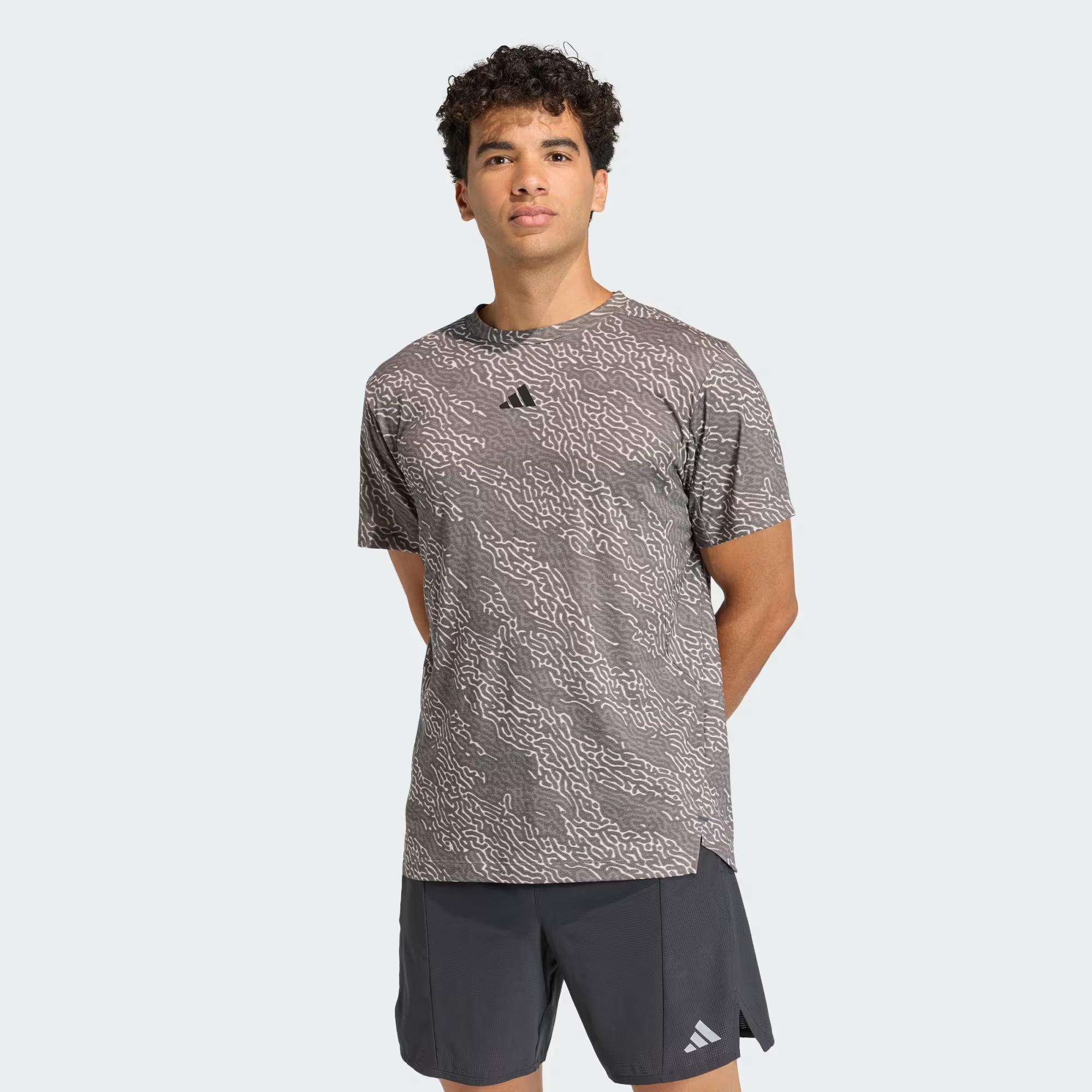 D4T AOP TEE - ADIDAS SIYAH