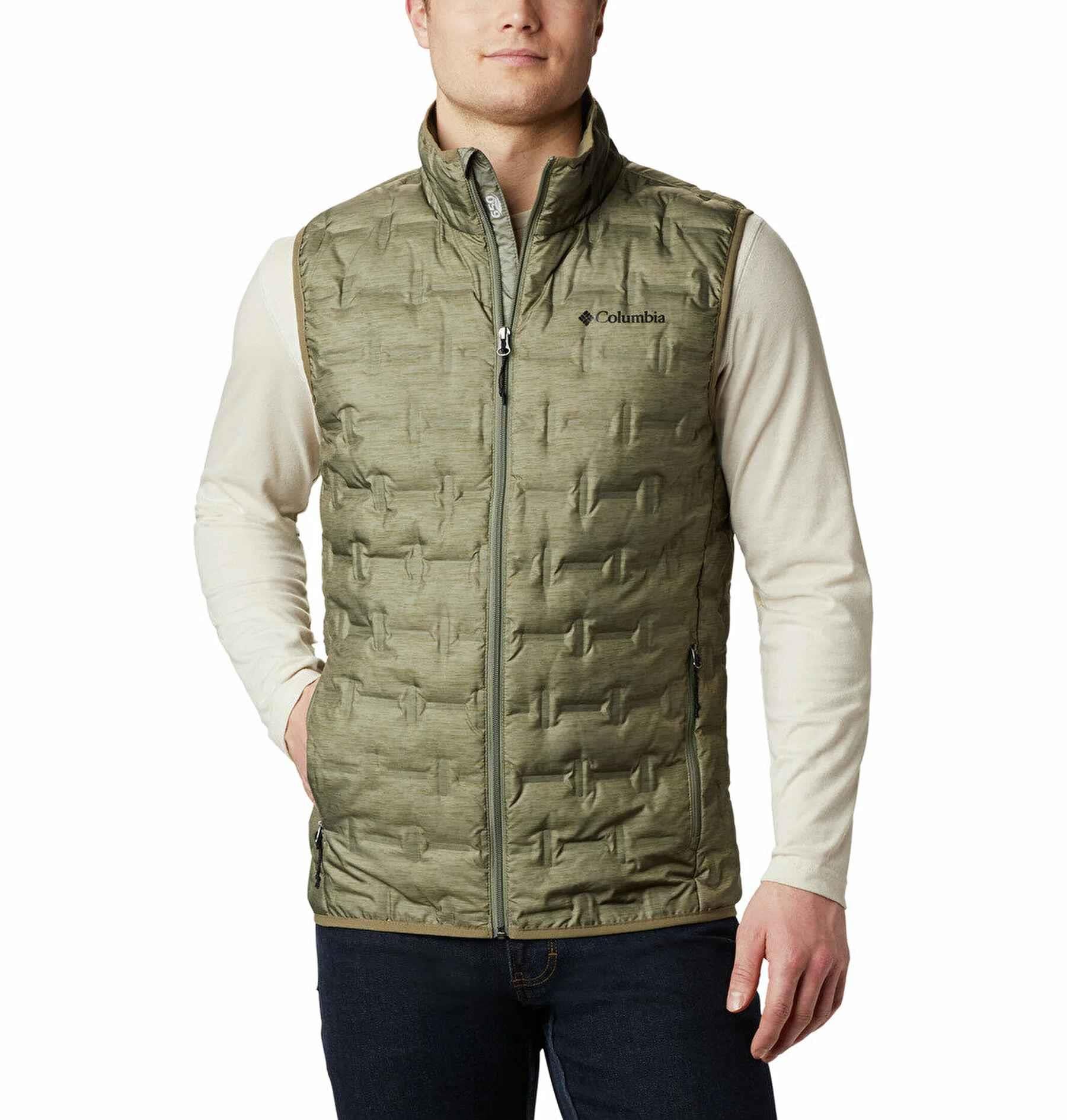 DELTA RIDGE DOWN VEST - BORDO/BEYAZ
