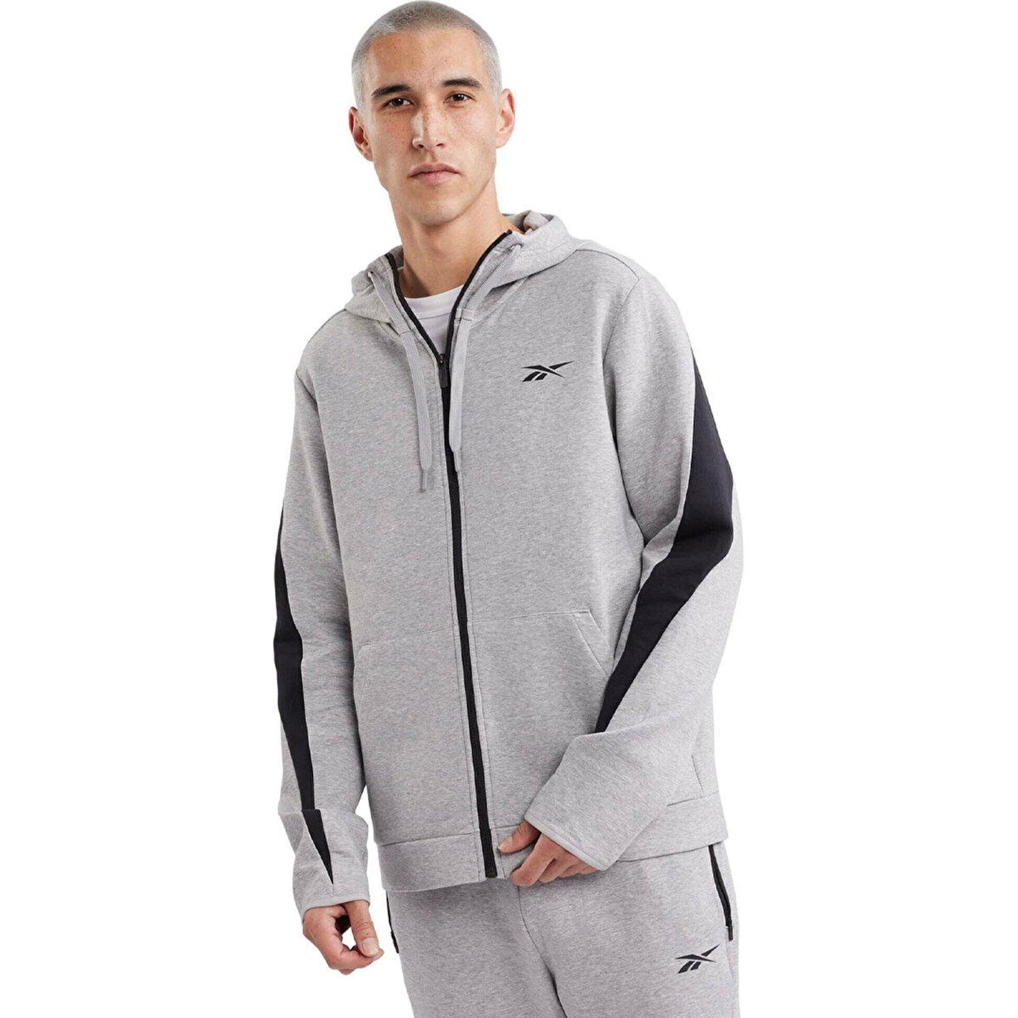 DREAMBLEND FULL ZIP HOODIE, - GRİ