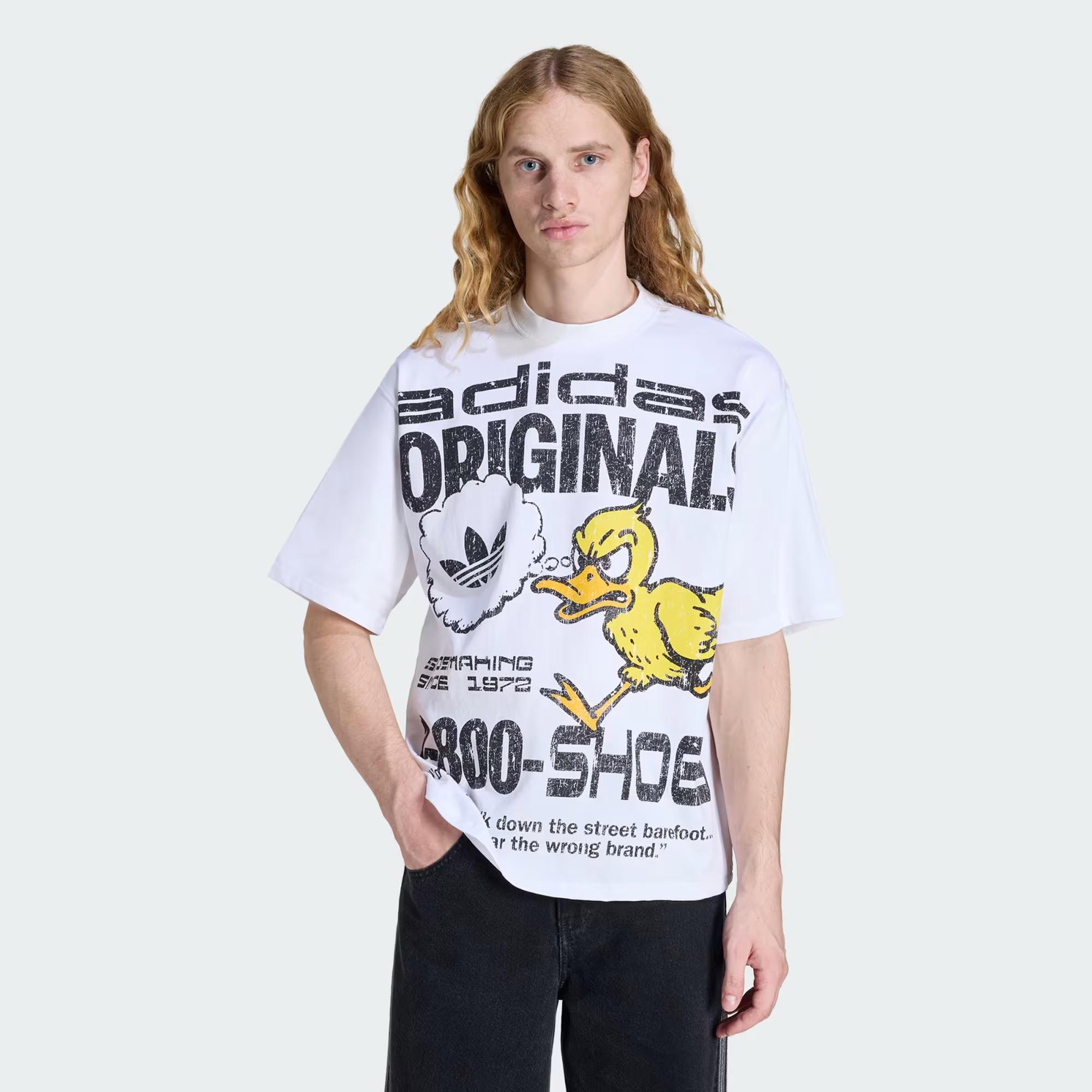 DUCK GFX TEE - ADIDAS SIYAH