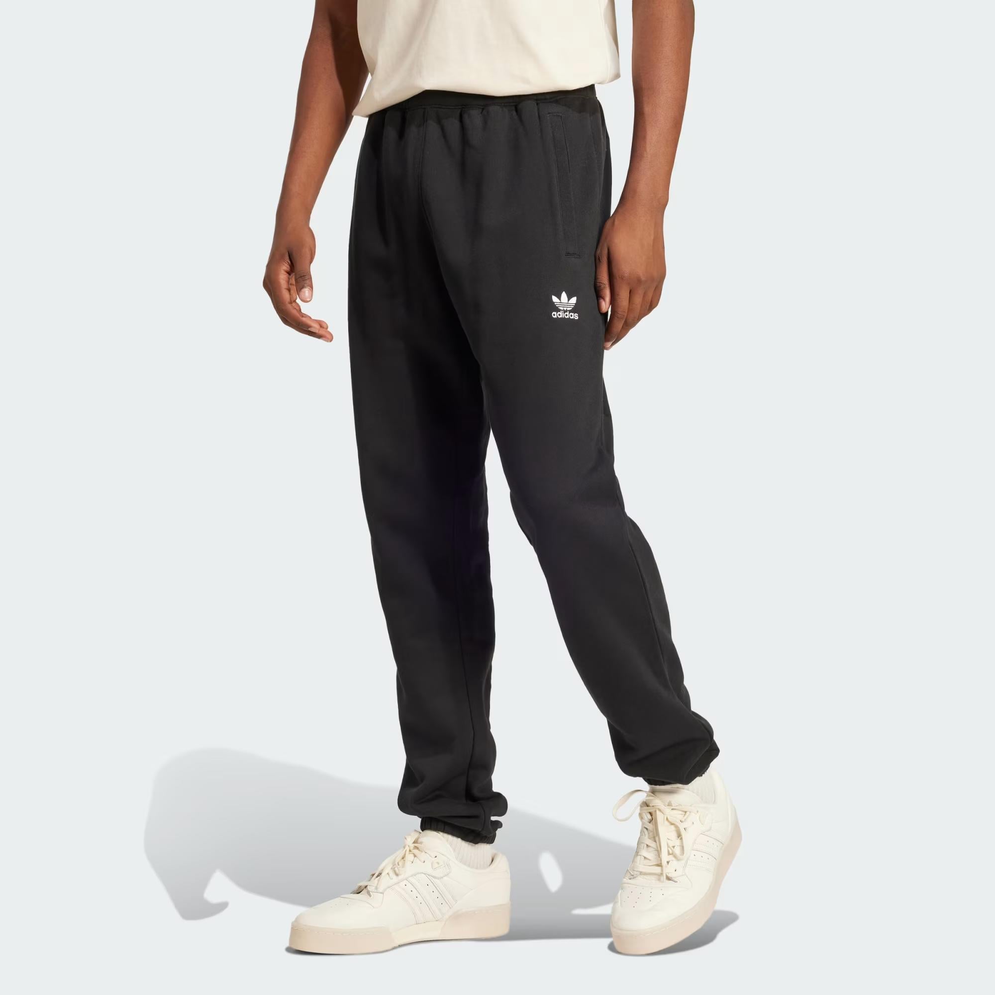 ESS PANTS FT - ADIDAS SIYAH