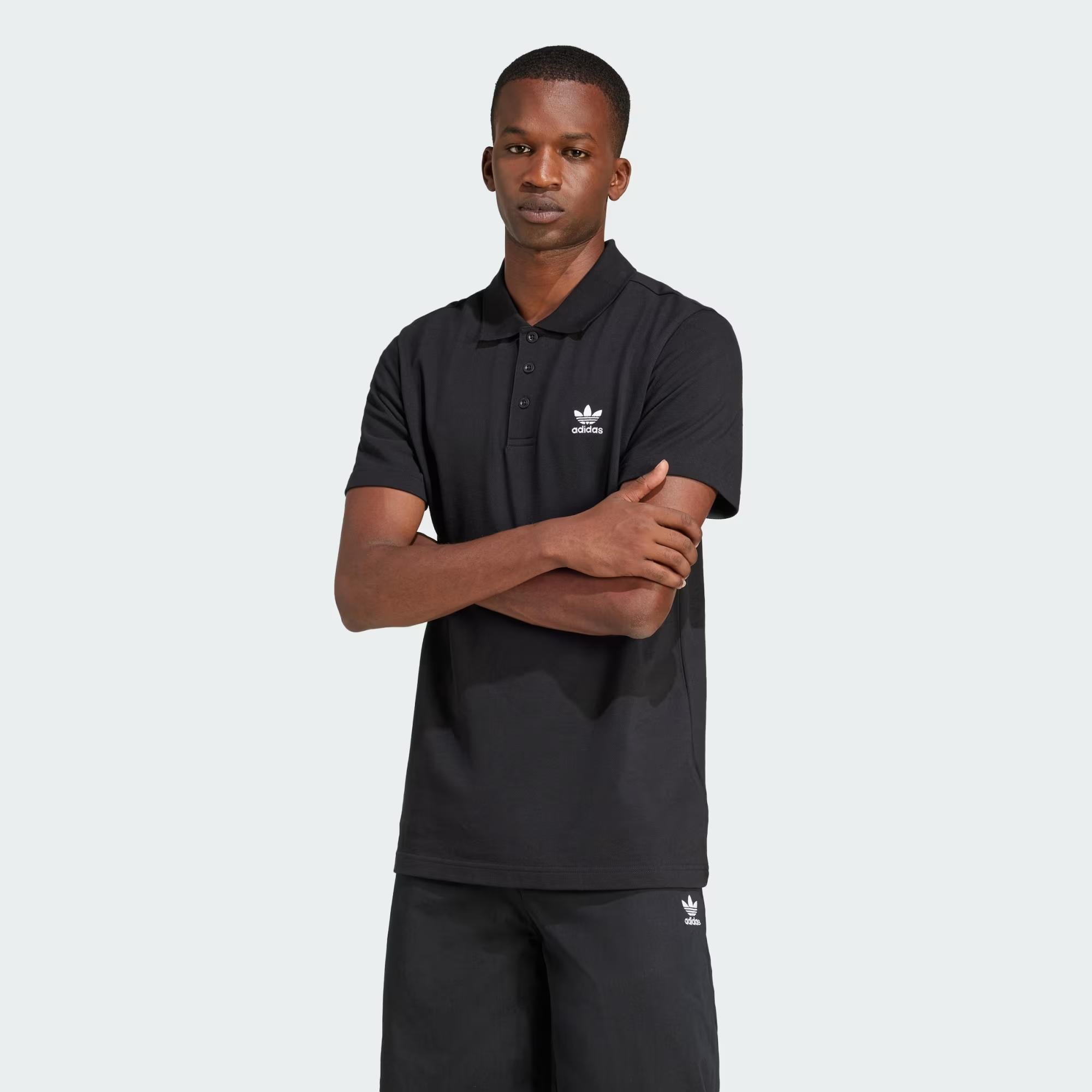 ESS POLO TEE - ADIDAS SIYAH