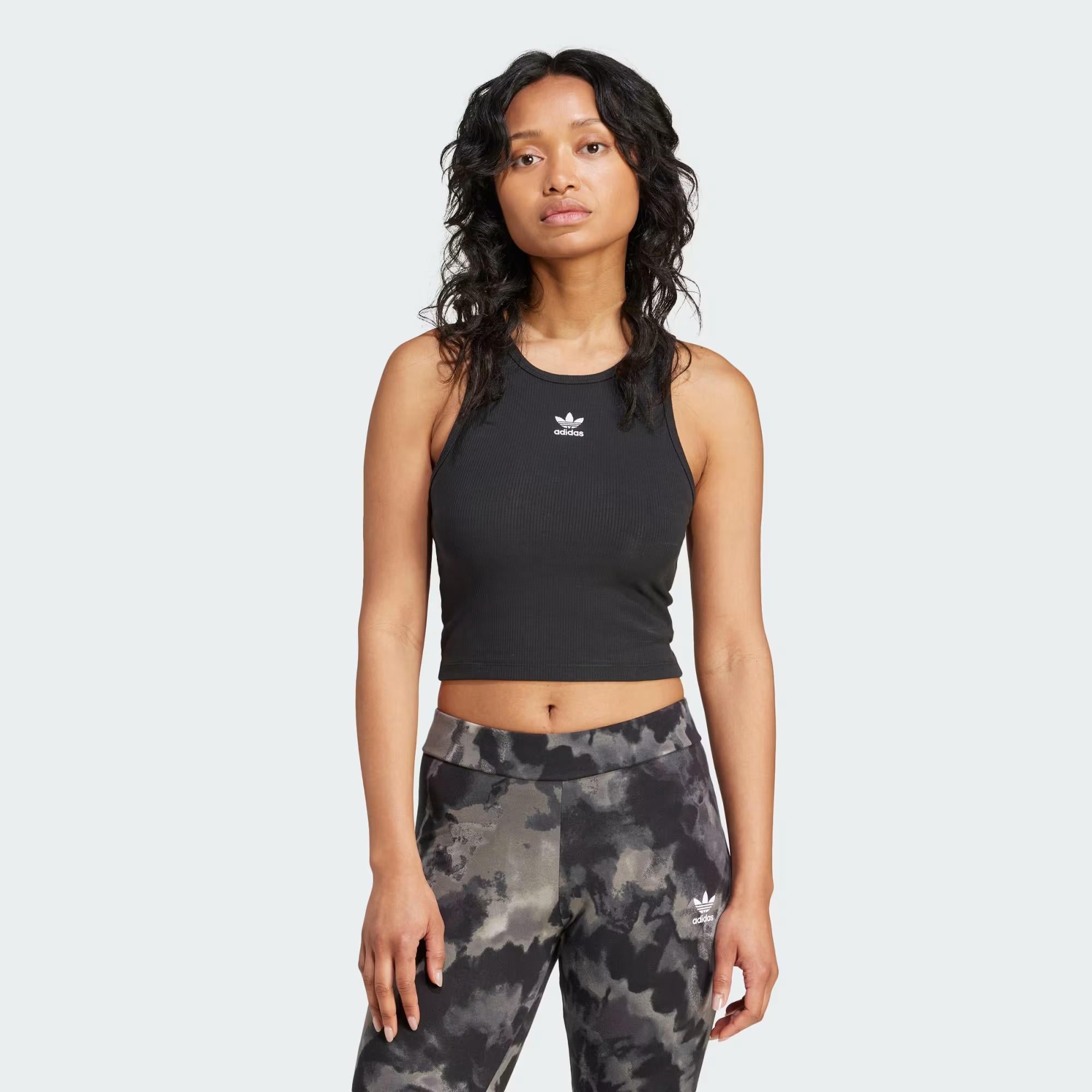 ESS RIB TANK - ADIDAS SIYAH