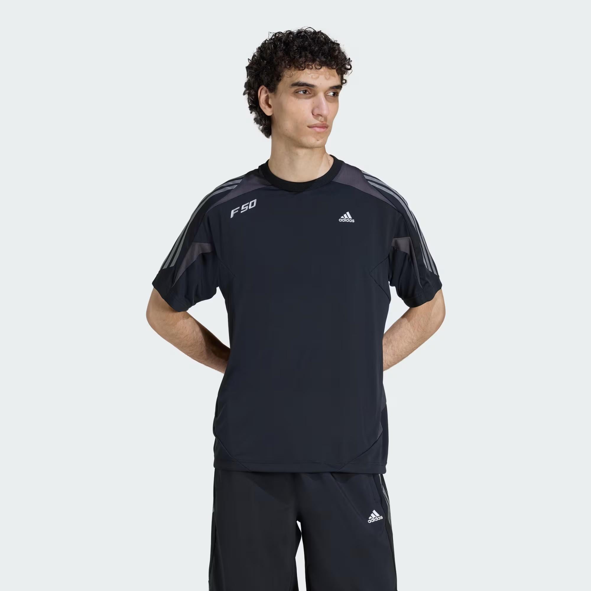 F50 TEE SHORT S - ADIDAS SIYAH