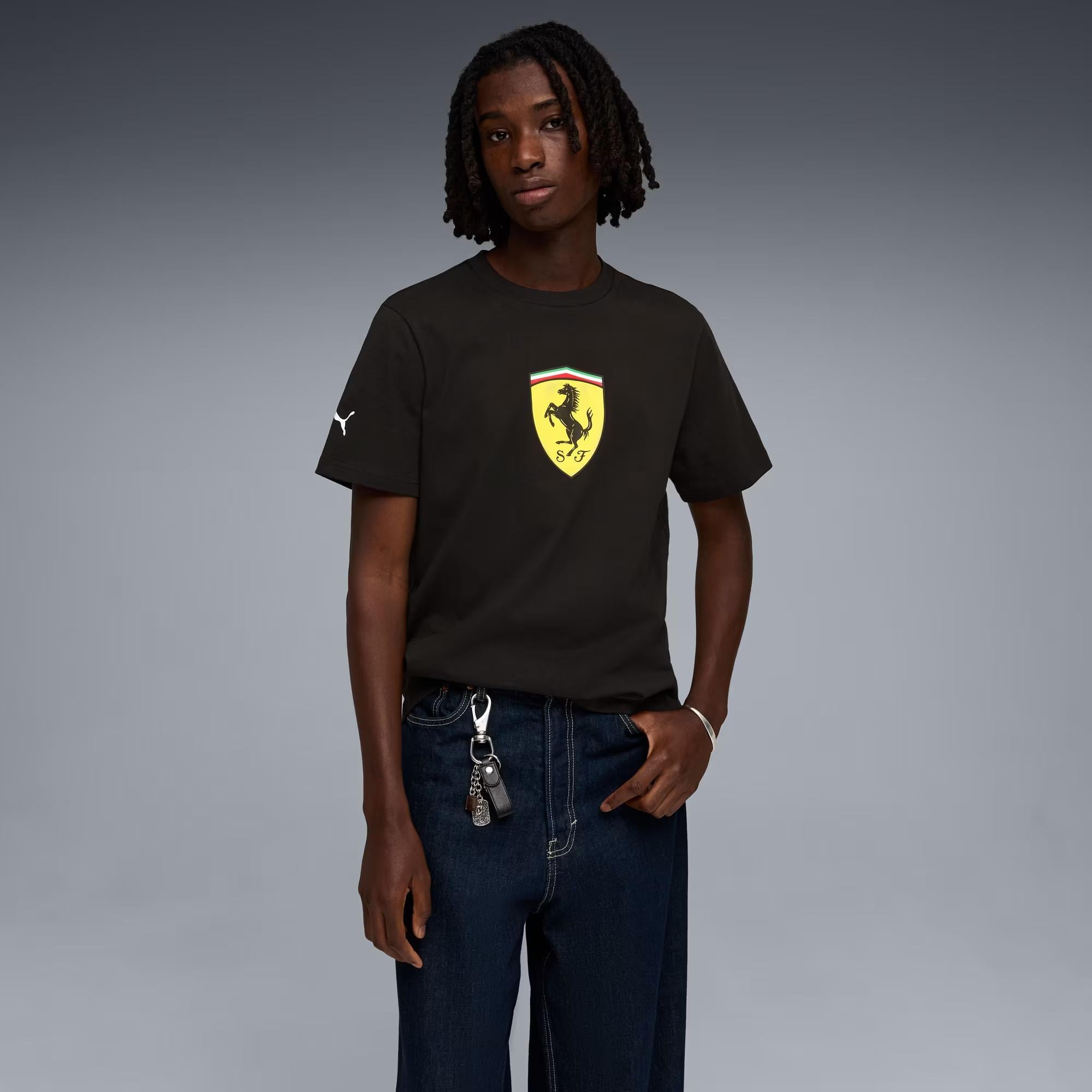 Ferrari Colored Shield Tee - PUMA 01