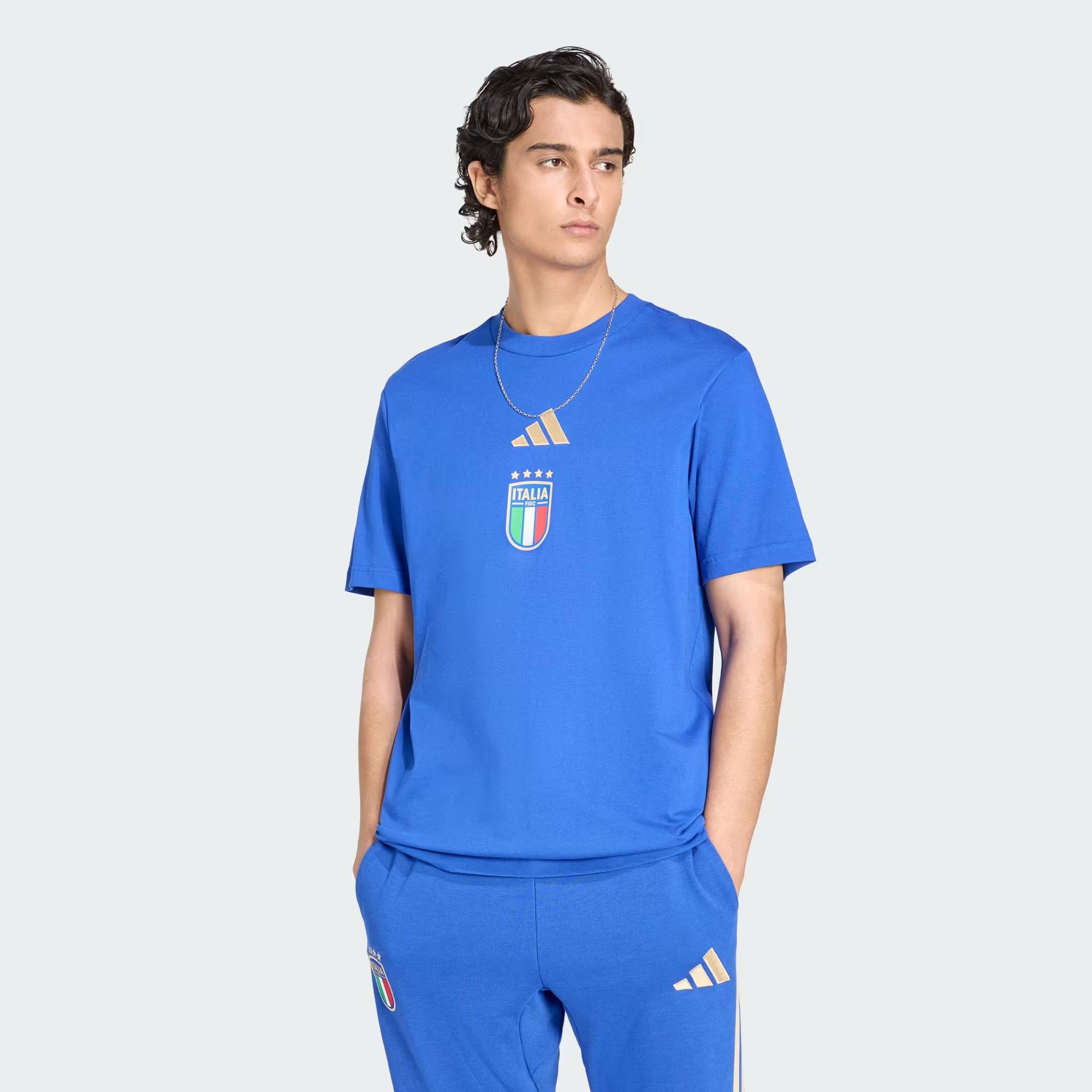 FIGC DNA GR TEE - ADIDAS SIYAH