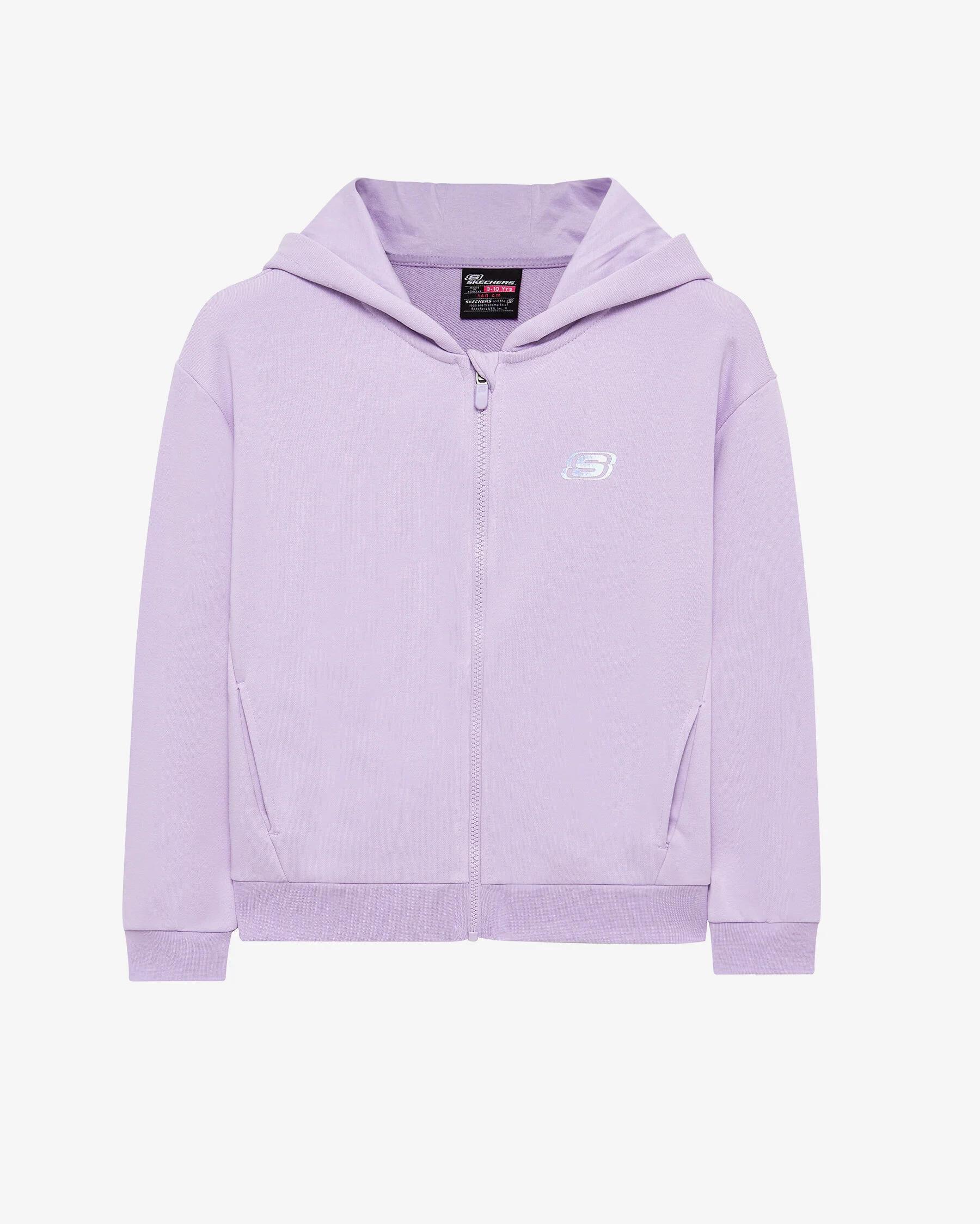 G Essential Full Zip Hoodie Sweatshirt - PEMBE(RUGAN)