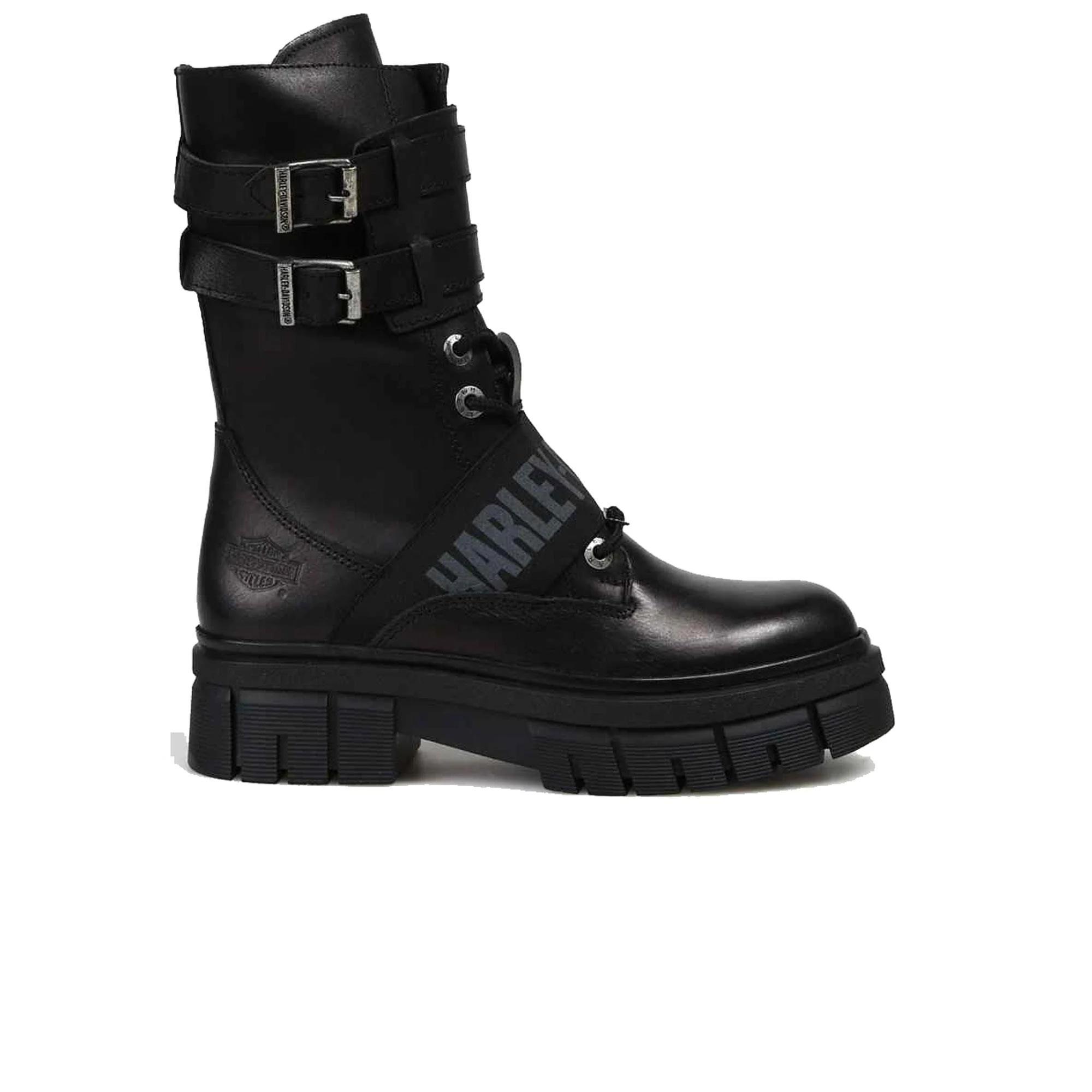 HARLEY DAVIDSON ELINA BOT - SİYAH