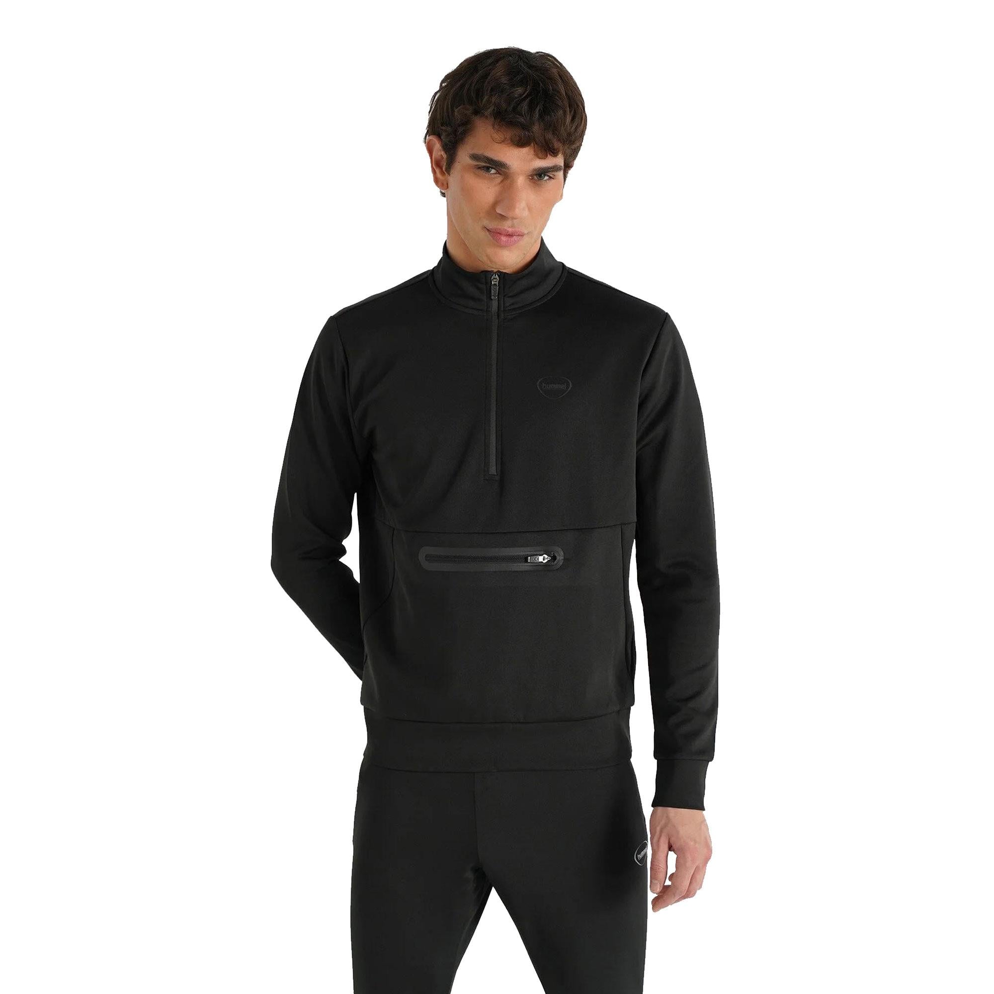 HMLLOTON ZIP NK SWEATSHIRT - 2001