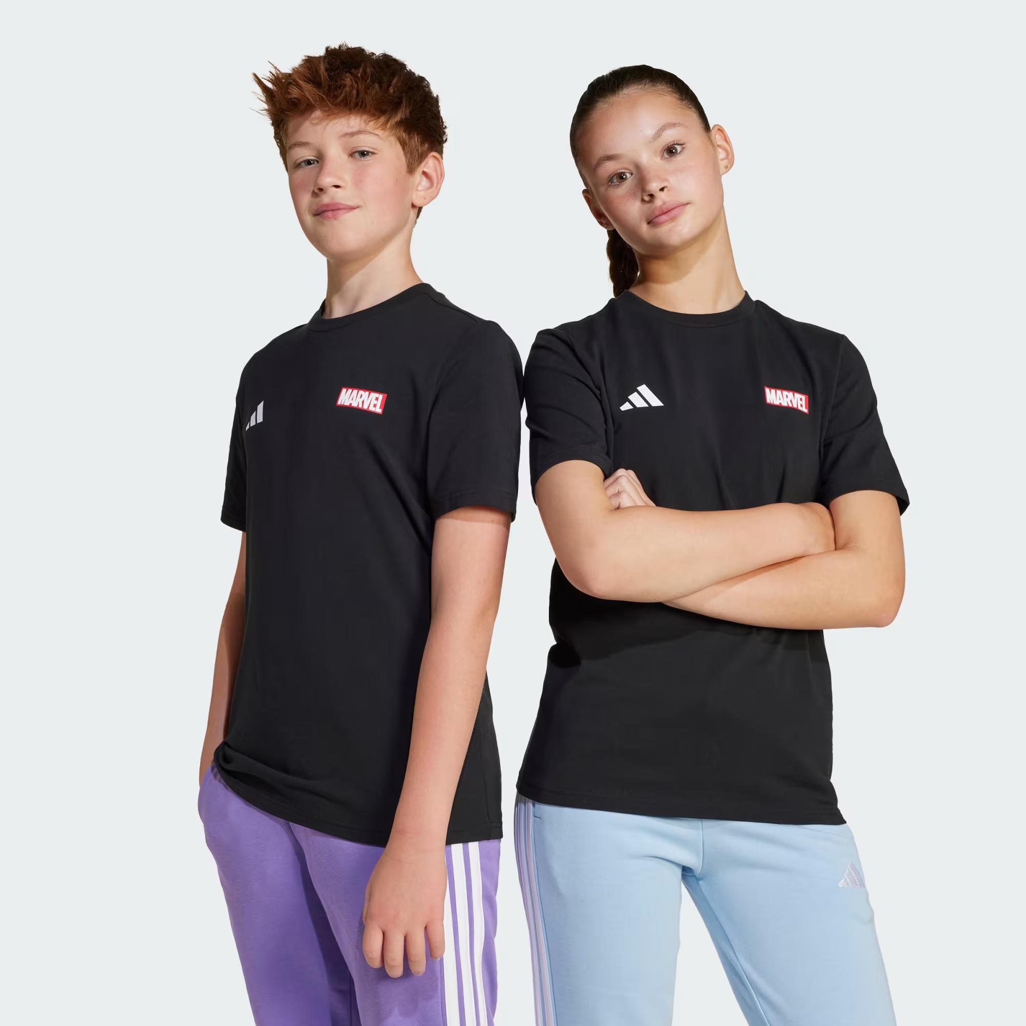 J MRVL SM GFX T - ADIDAS SIYAH