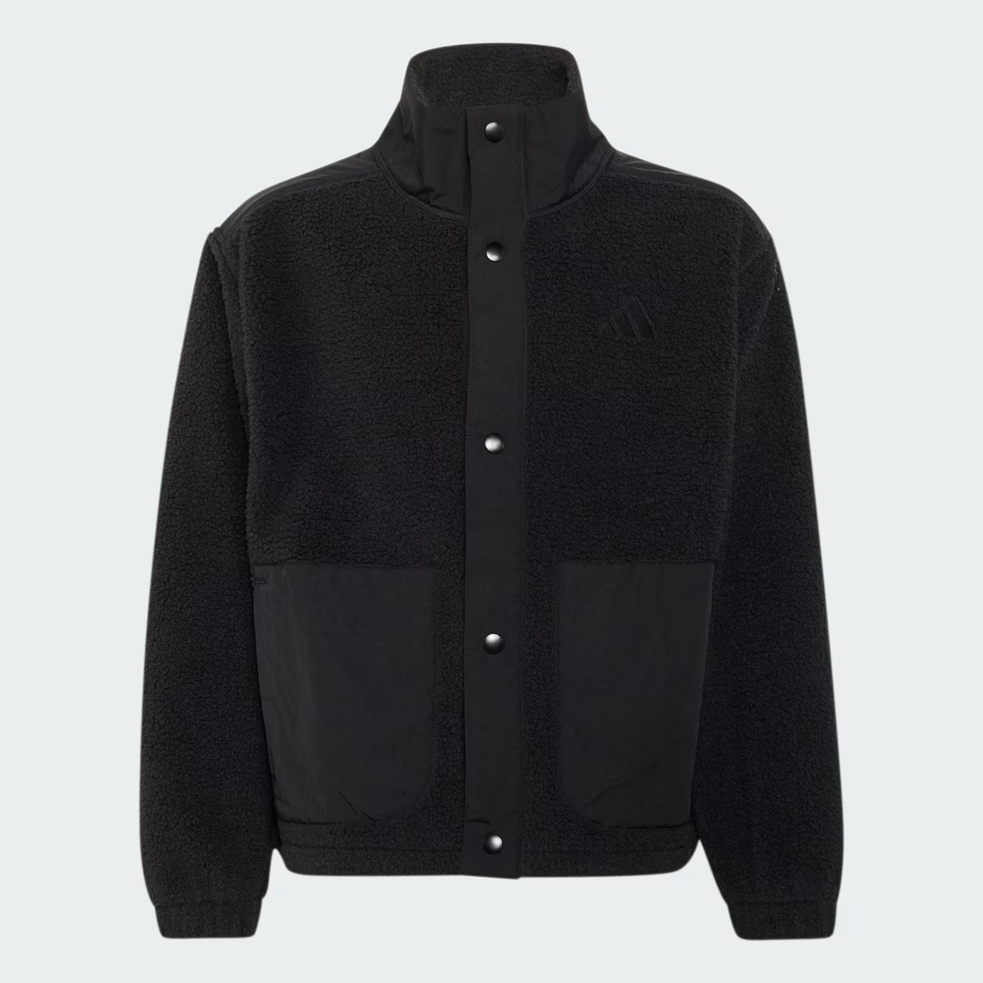 J SHERPA JKT - ADIDAS SIYAH