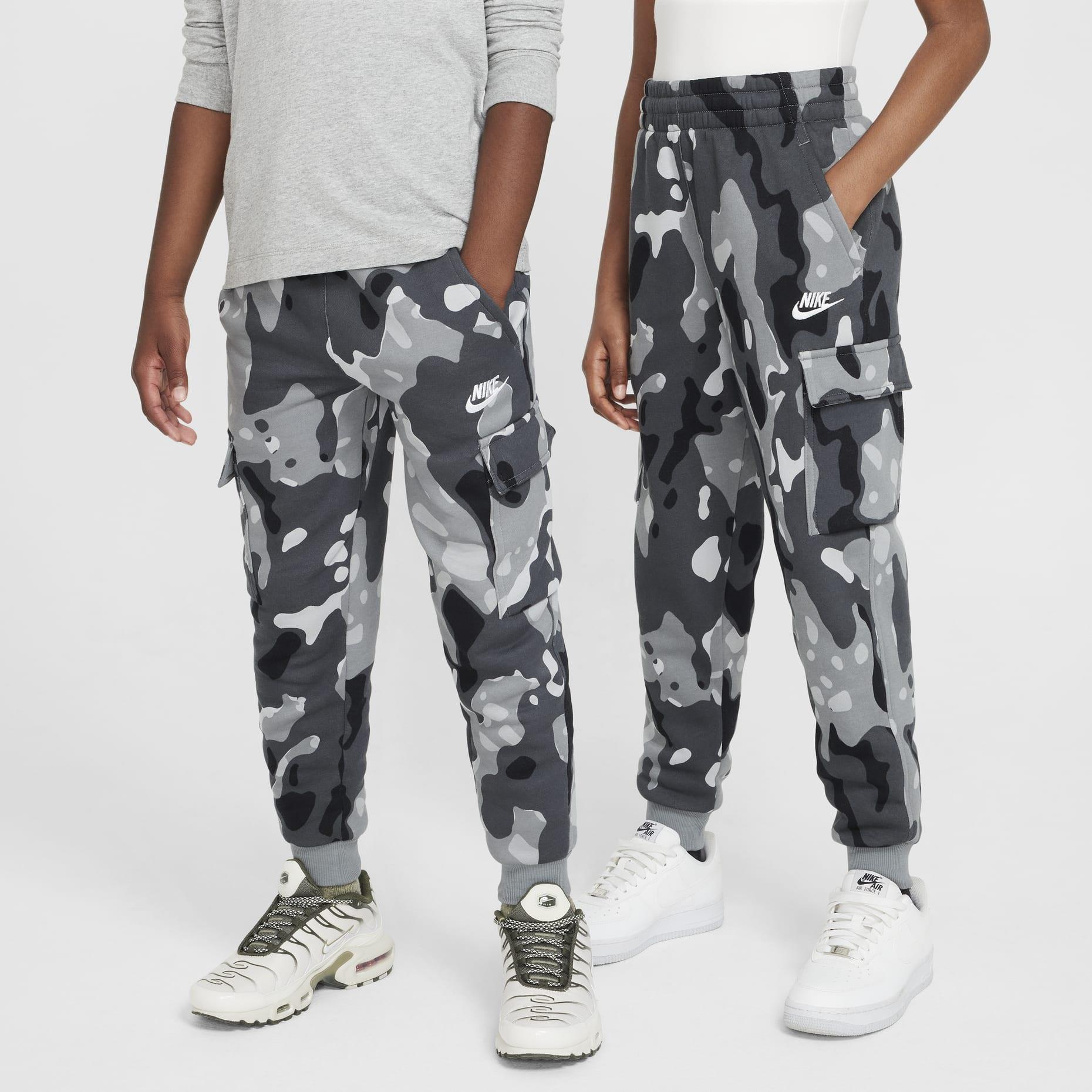 K NSW CLUB FLC CRGO PNT CAMO - EBRU
