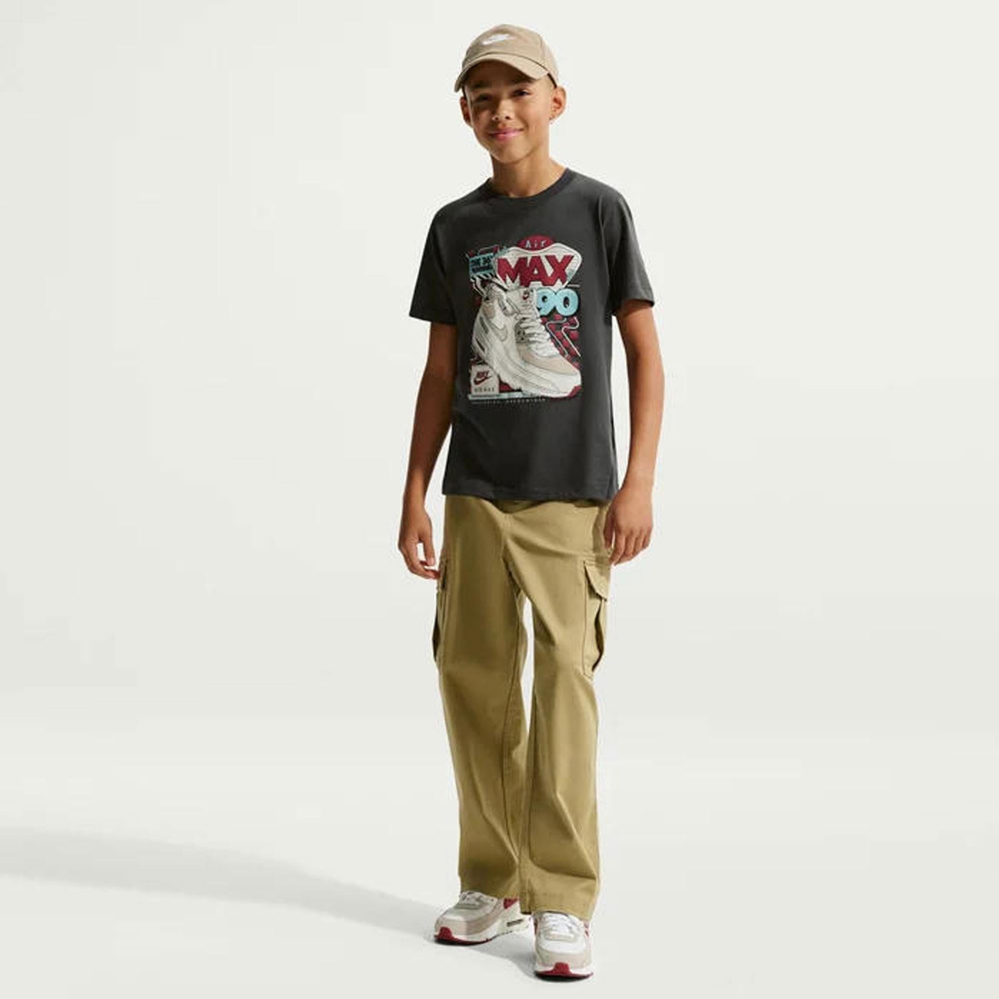 K NSW TEE AIR MAX 90 - BORDO